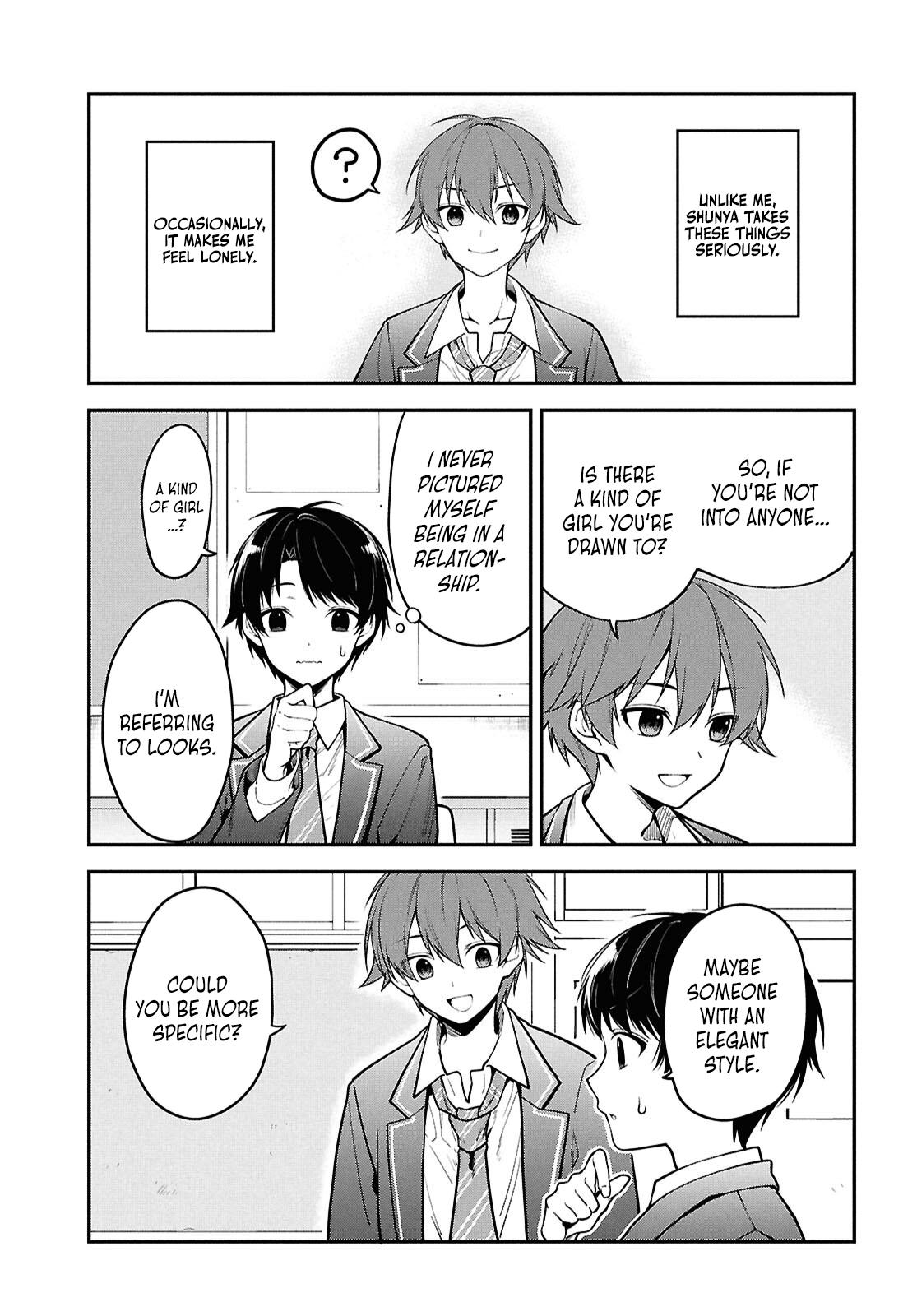 Tonari no Seki no Yankee Shimizu-san ga Kami wo Kuroku Sometekita Chap 1 - Next Chap 2