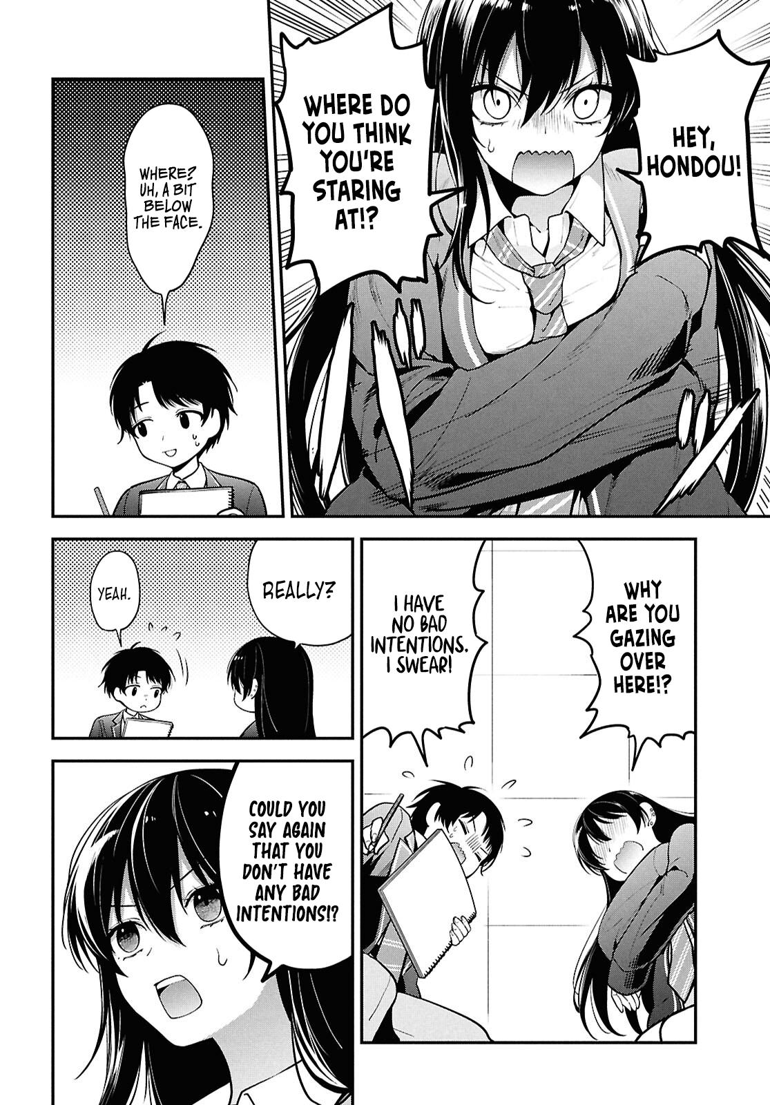 Tonari no Seki no Yankee Shimizu-san ga Kami wo Kuroku Sometekita Chap 1 - Next Chap 2