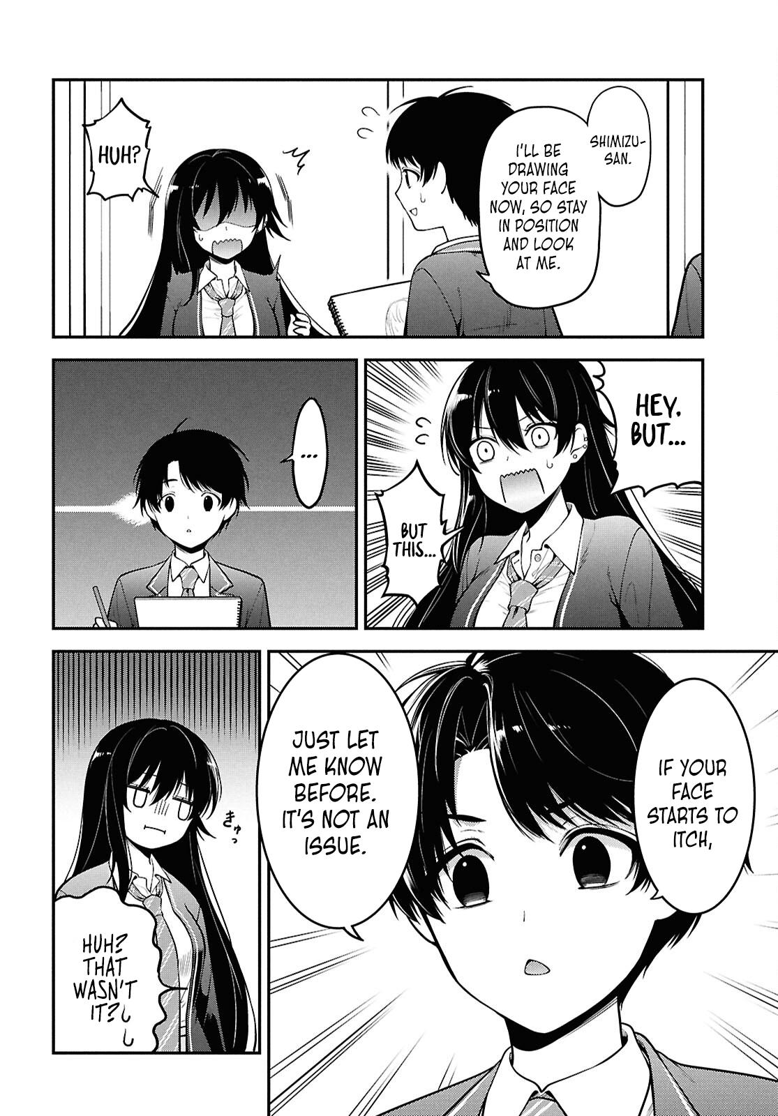 Tonari no Seki no Yankee Shimizu-san ga Kami wo Kuroku Sometekita Chap 1 - Next Chap 2