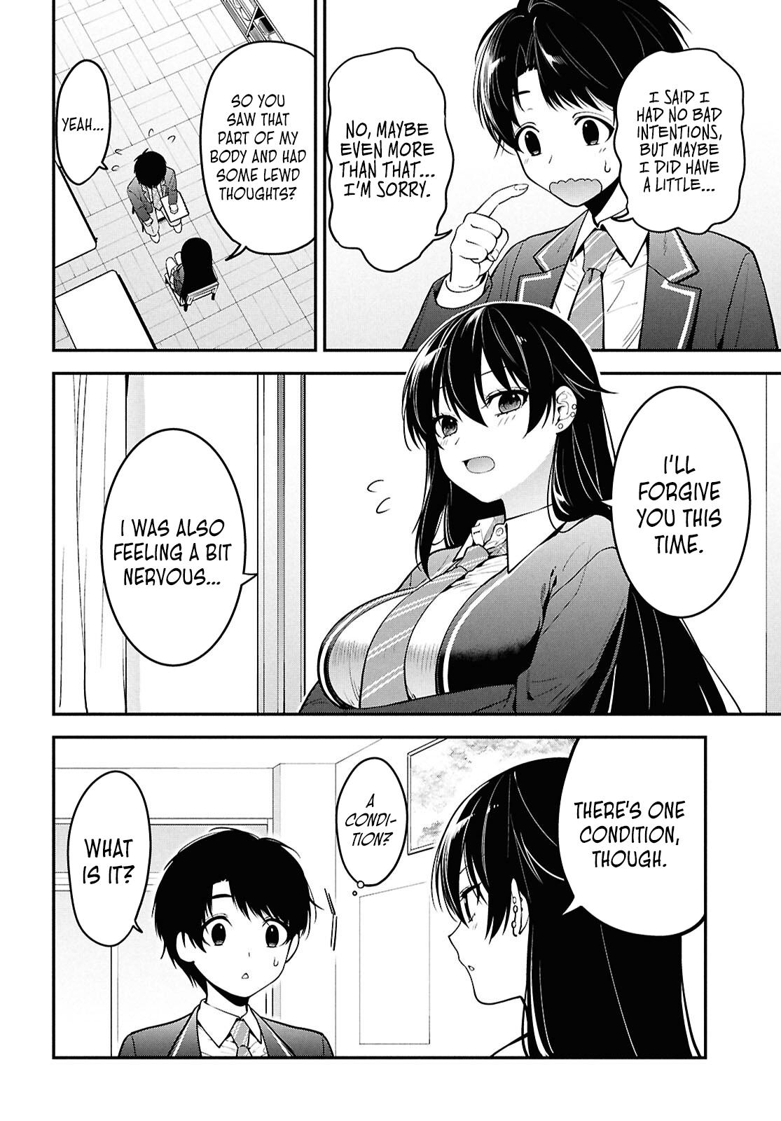 Tonari no Seki no Yankee Shimizu-san ga Kami wo Kuroku Sometekita Chap 1 - Next Chap 2