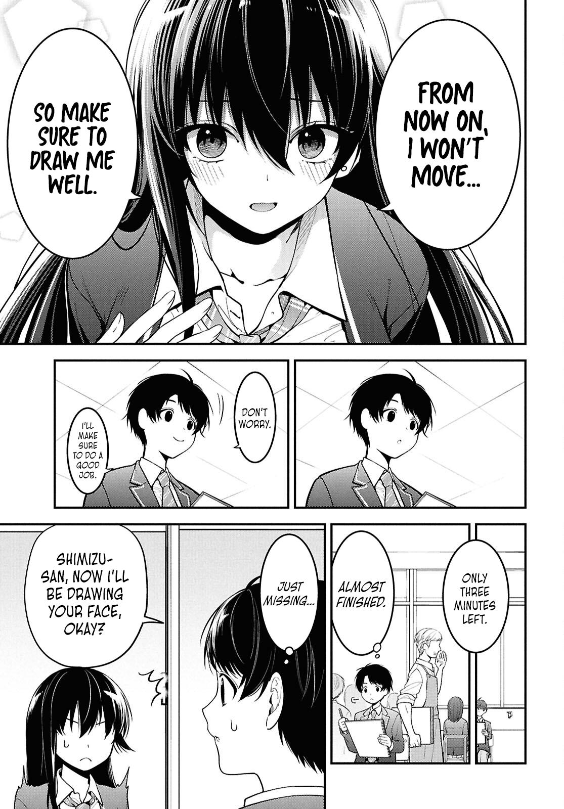 Tonari no Seki no Yankee Shimizu-san ga Kami wo Kuroku Sometekita Chap 1 - Next Chap 2