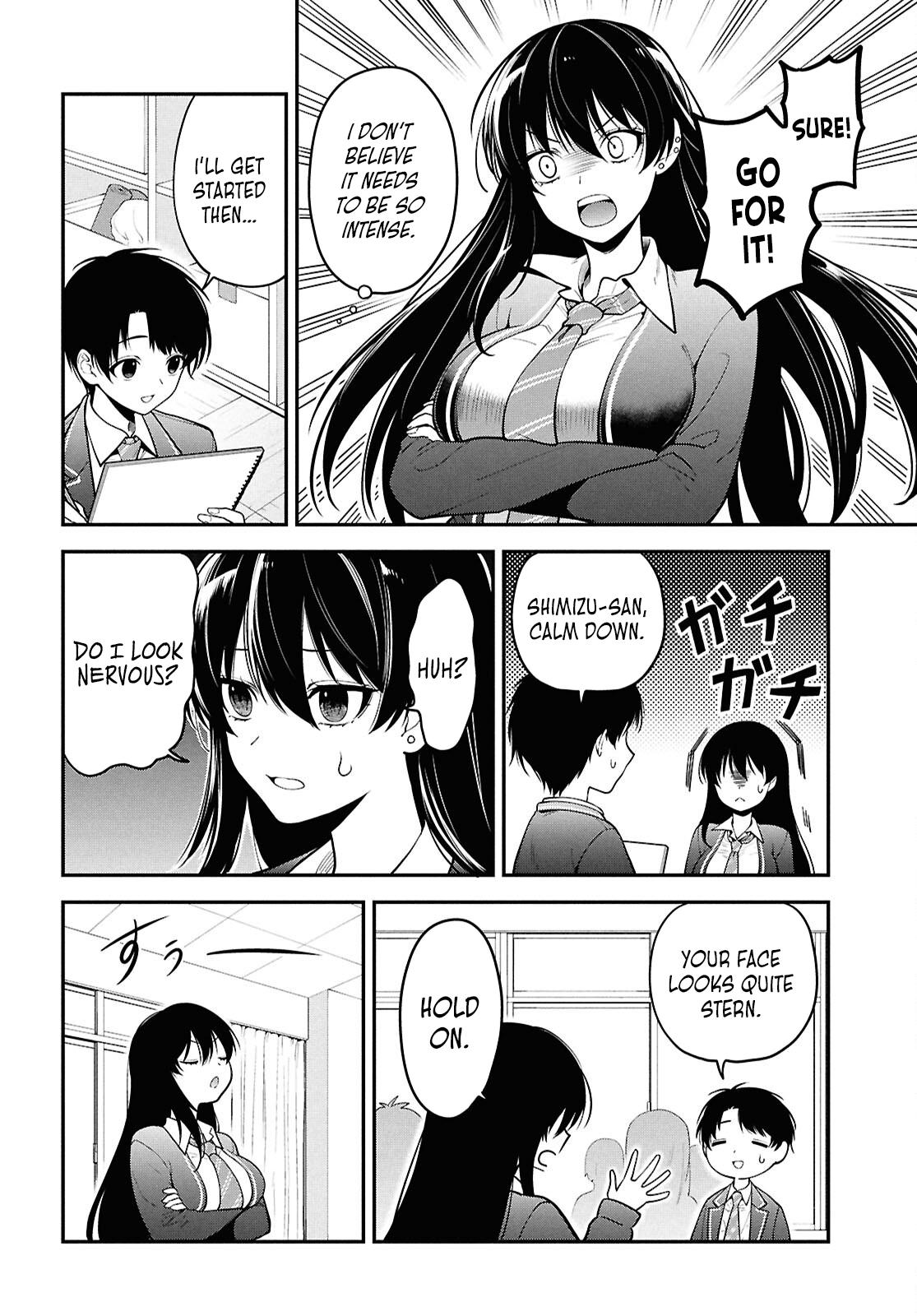Tonari no Seki no Yankee Shimizu-san ga Kami wo Kuroku Sometekita Chap 1 - Next Chap 2