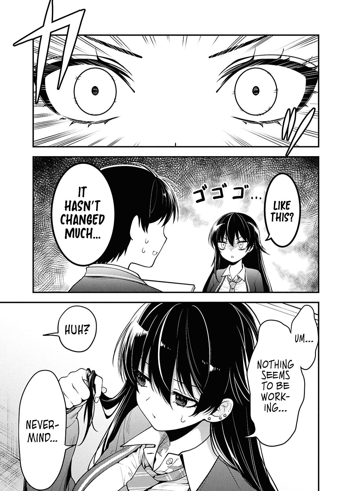 Tonari no Seki no Yankee Shimizu-san ga Kami wo Kuroku Sometekita Chap 1 - Next Chap 2