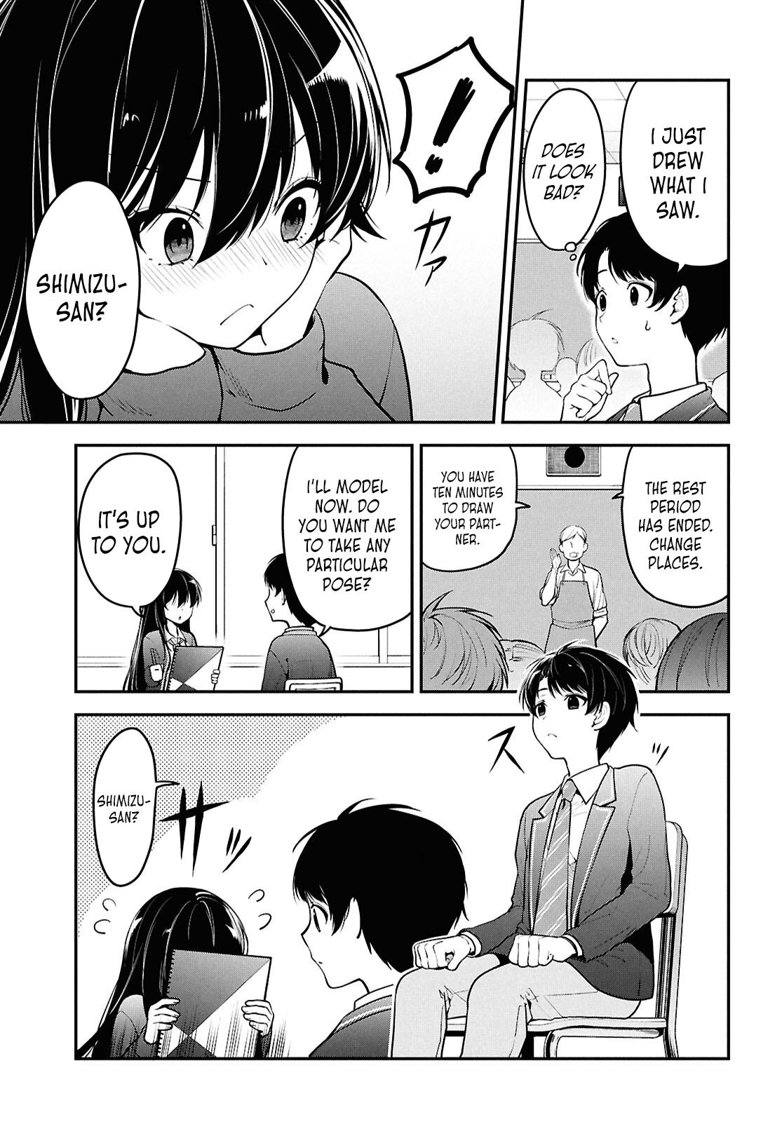 Tonari no Seki no Yankee Shimizu-san ga Kami wo Kuroku Sometekita Chap 1 - Next Chap 2