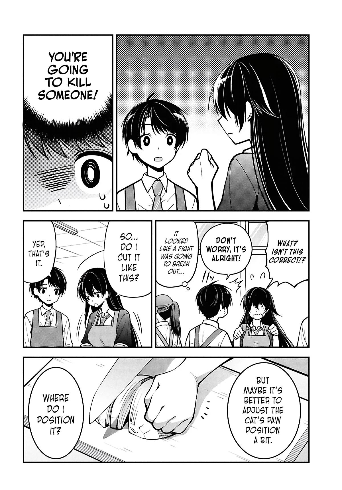 Tonari no Seki no Yankee Shimizu-san ga Kami wo Kuroku Sometekita Chap 2 - Next Chap 3