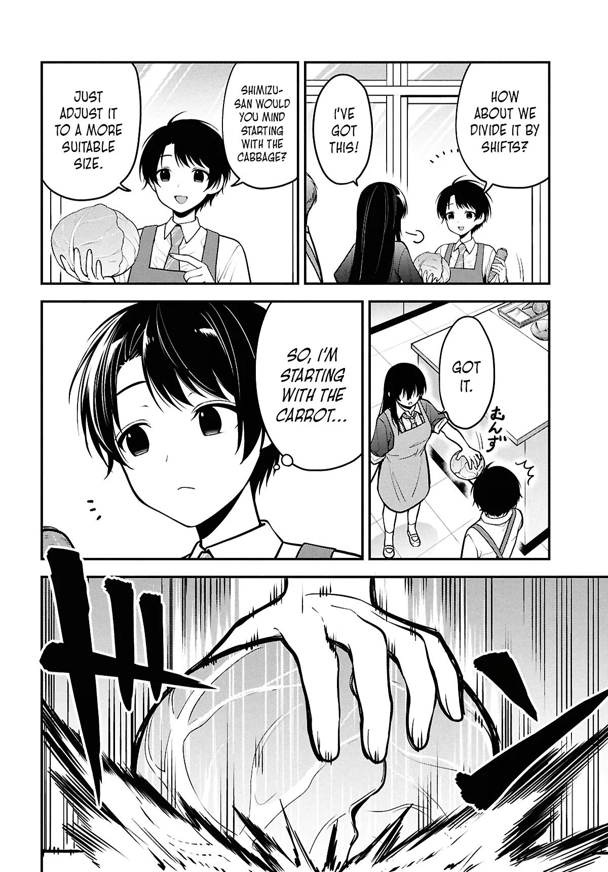 Tonari no Seki no Yankee Shimizu-san ga Kami wo Kuroku Sometekita Chap 2 - Next Chap 3