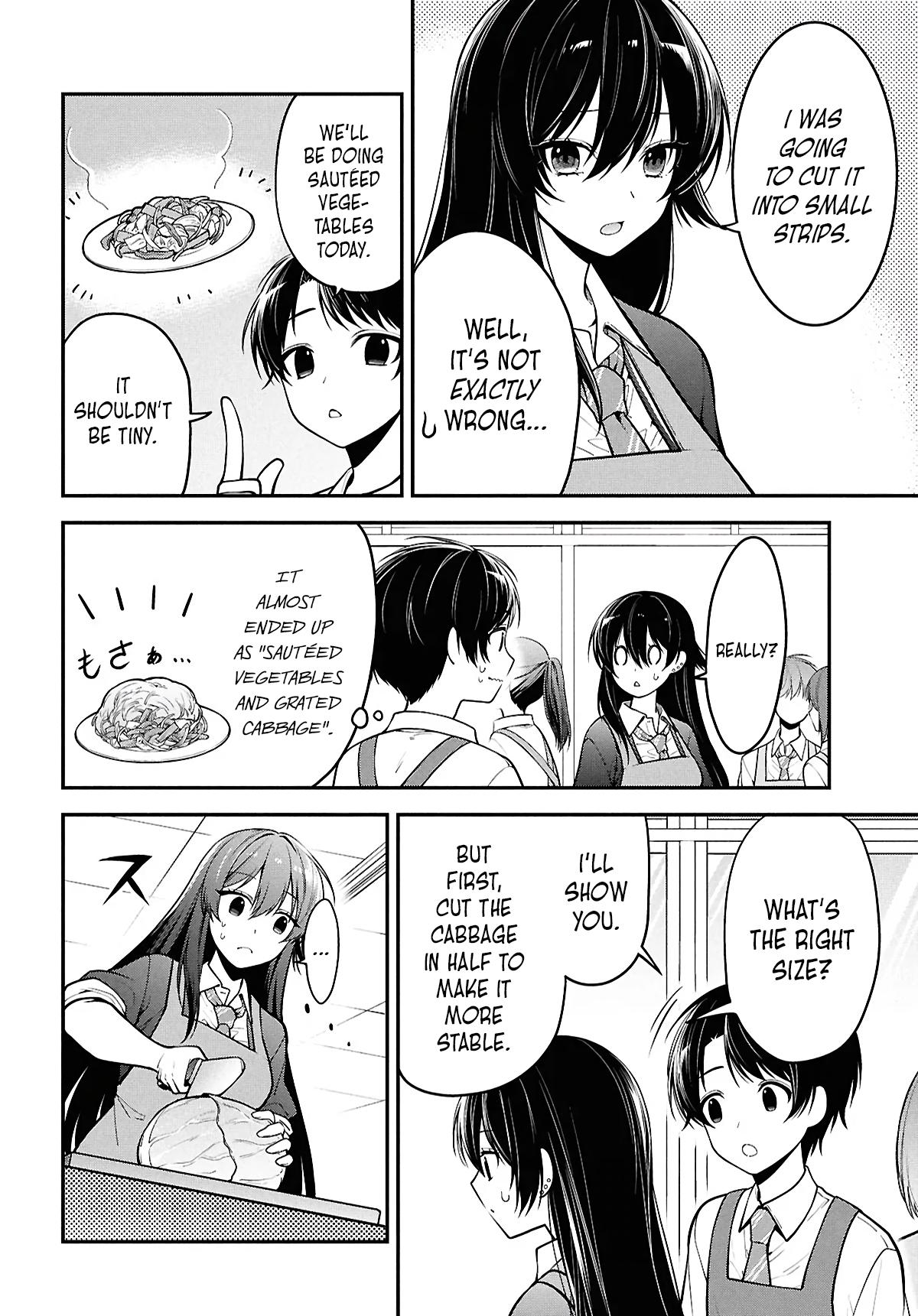 Tonari no Seki no Yankee Shimizu-san ga Kami wo Kuroku Sometekita Chap 2 - Next Chap 3