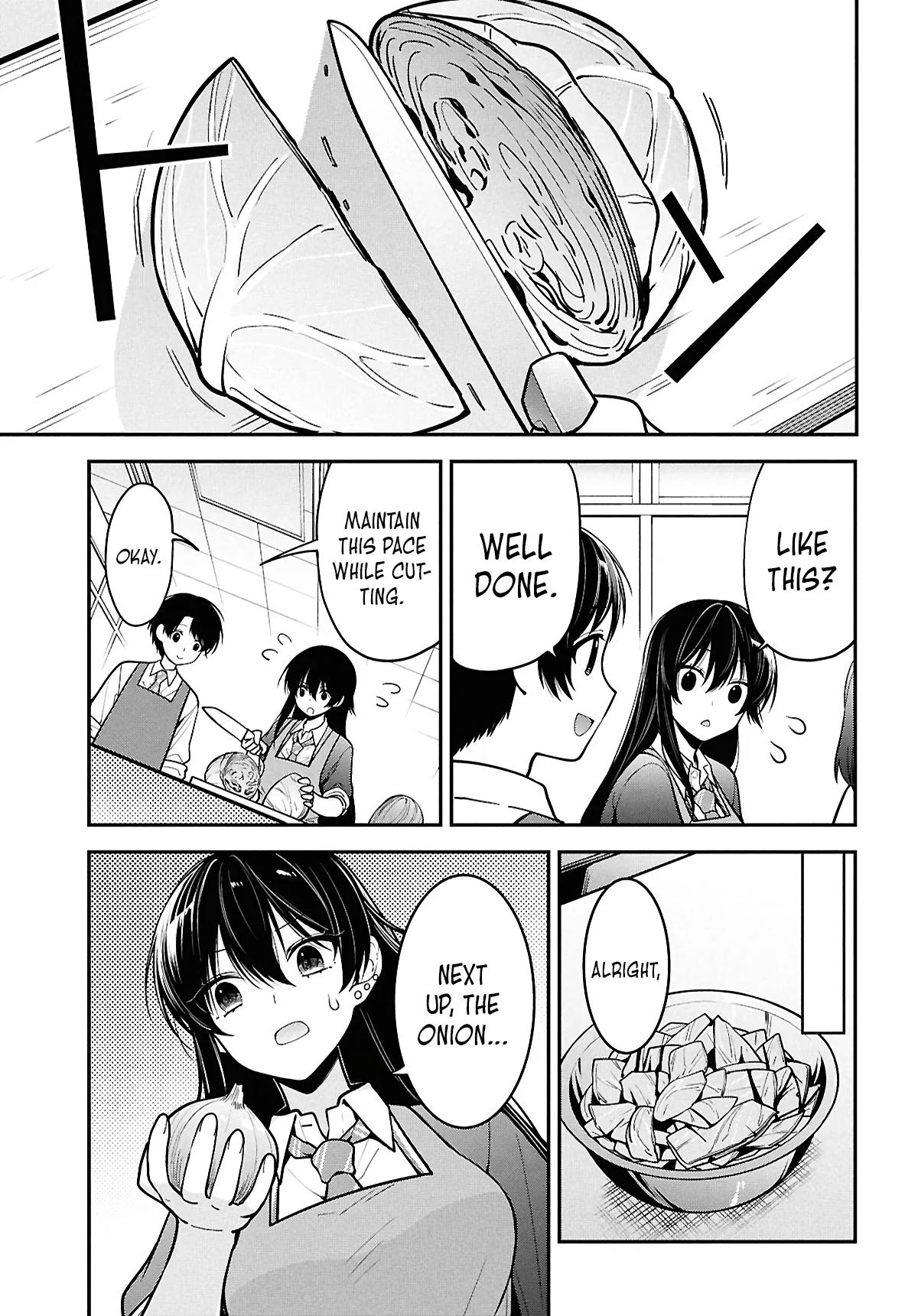 Tonari no Seki no Yankee Shimizu-san ga Kami wo Kuroku Sometekita Chap 2 - Next Chap 3