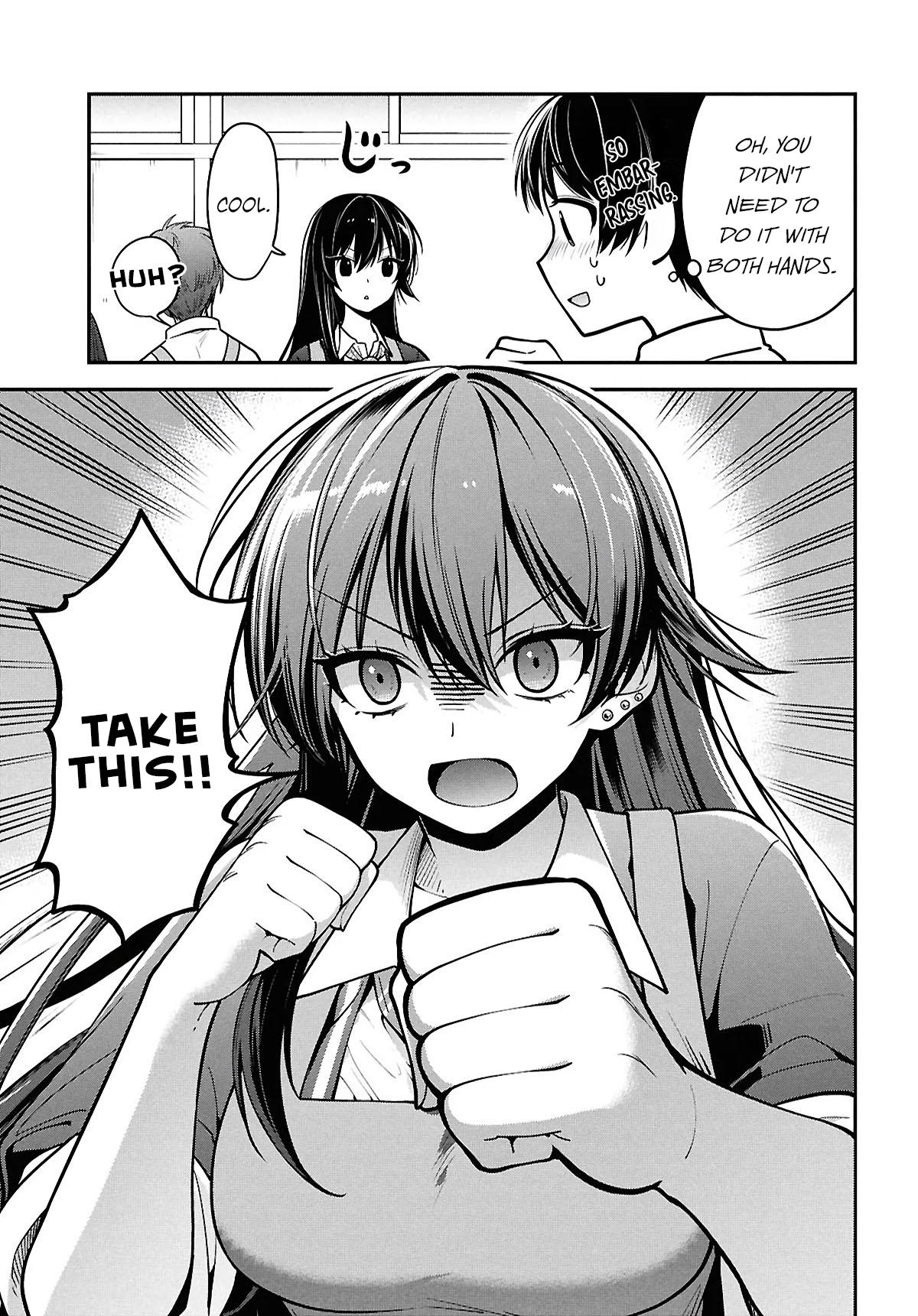 Tonari no Seki no Yankee Shimizu-san ga Kami wo Kuroku Sometekita Chap 2 - Next Chap 3