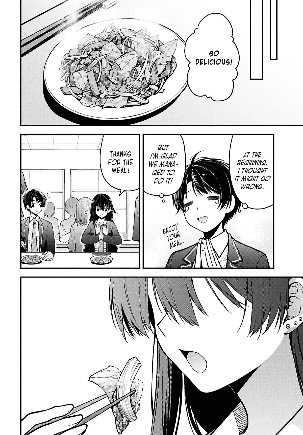 Tonari no Seki no Yankee Shimizu-san ga Kami wo Kuroku Sometekita Chap 2 - Next Chap 3