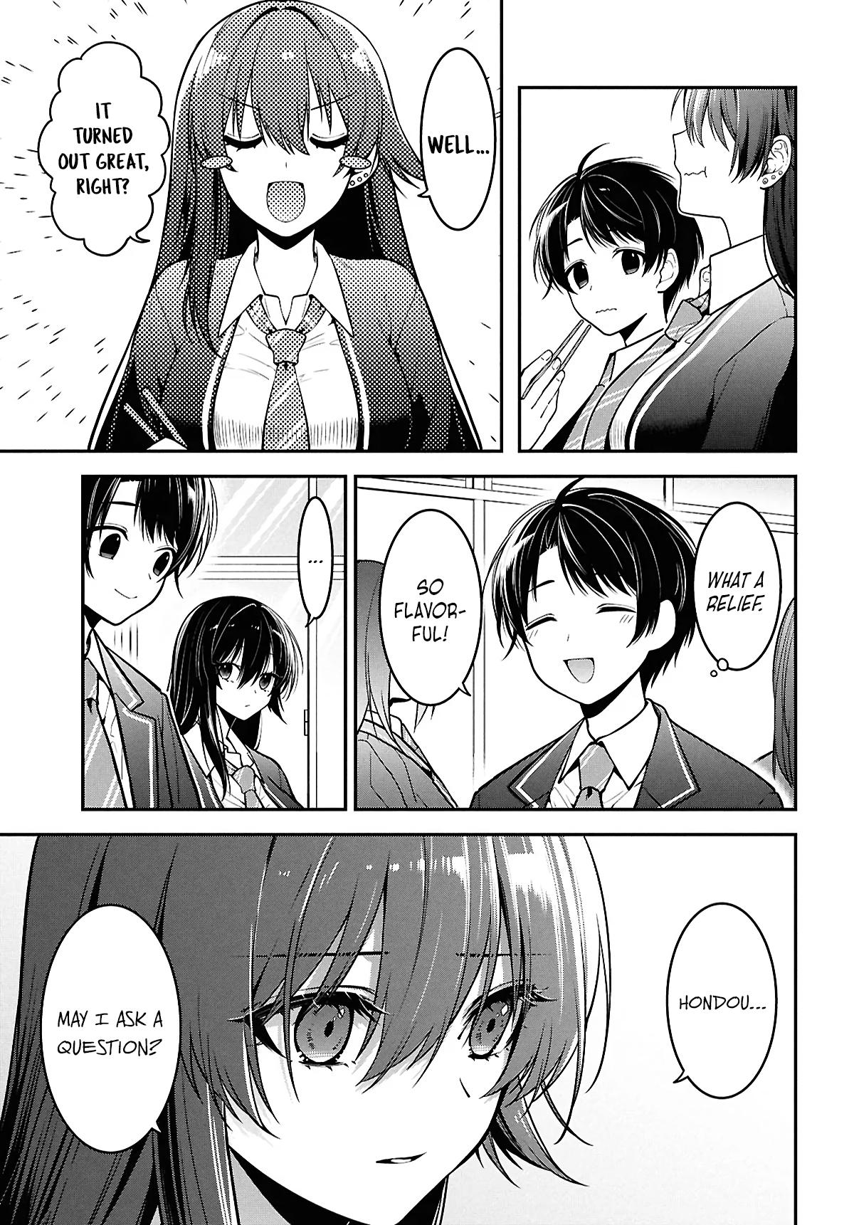 Tonari no Seki no Yankee Shimizu-san ga Kami wo Kuroku Sometekita Chap 2 - Next Chap 3