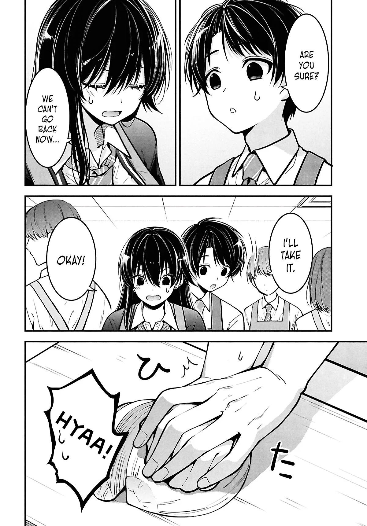 Tonari no Seki no Yankee Shimizu-san ga Kami wo Kuroku Sometekita Chap 2 - Next Chap 3