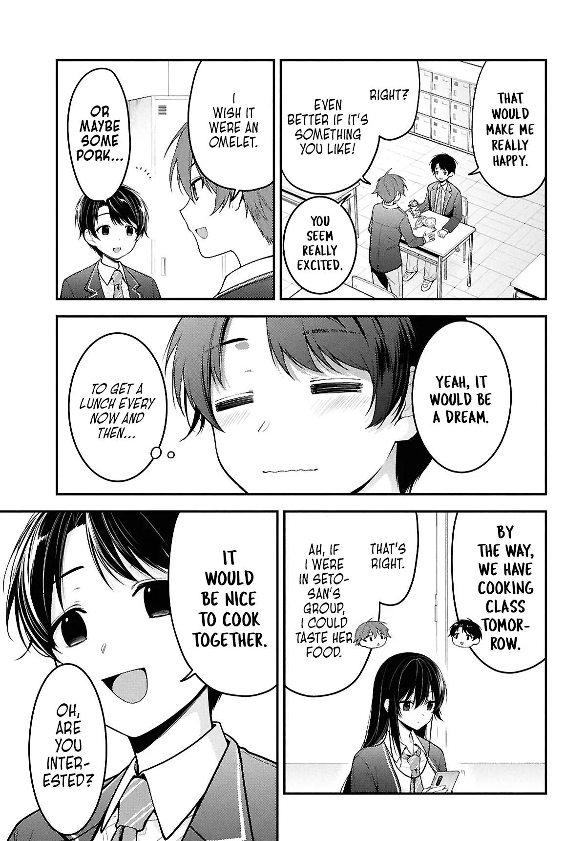 Tonari no Seki no Yankee Shimizu-san ga Kami wo Kuroku Sometekita Chap 2 - Next Chap 3