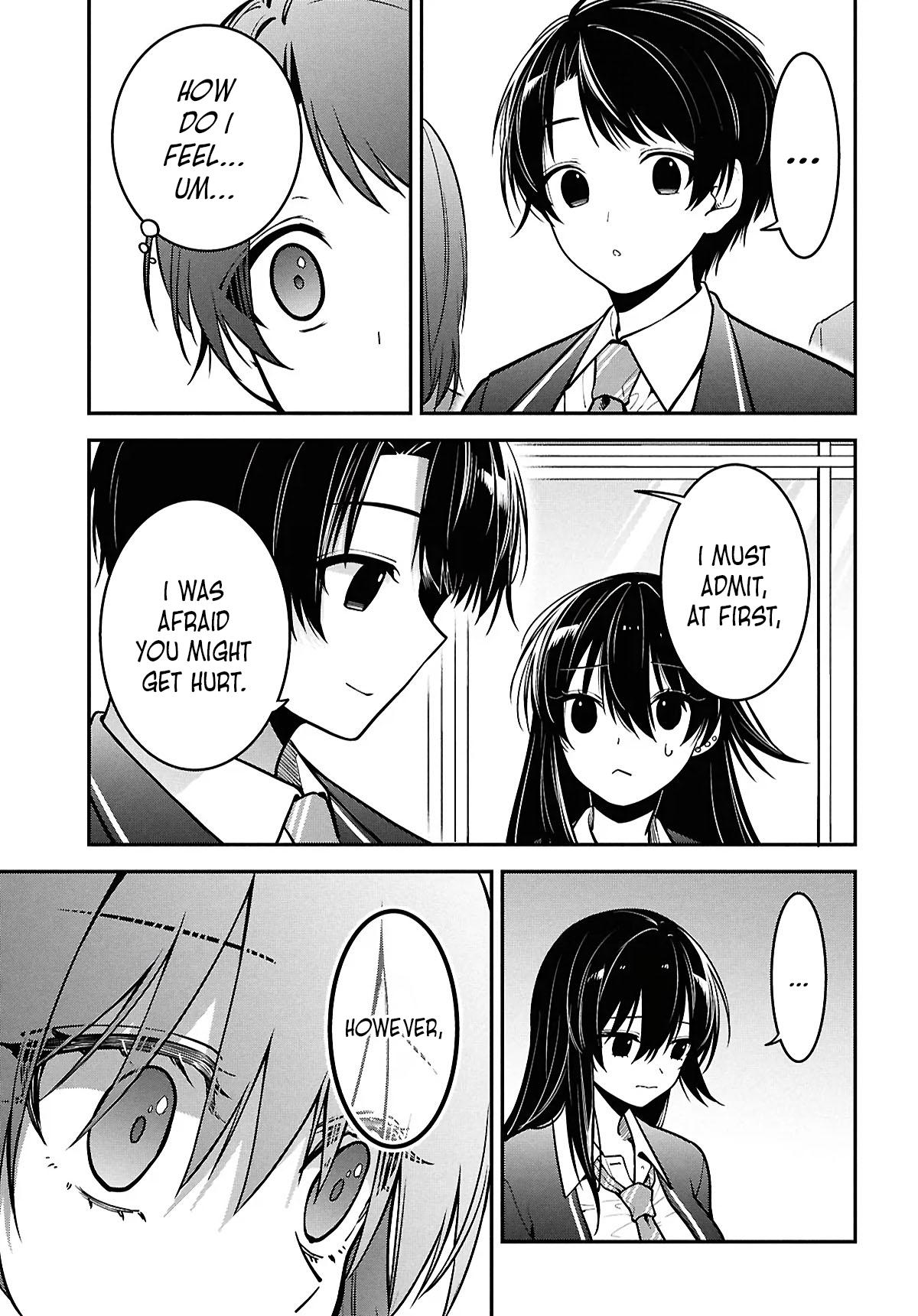 Tonari no Seki no Yankee Shimizu-san ga Kami wo Kuroku Sometekita Chap 2 - Next Chap 3