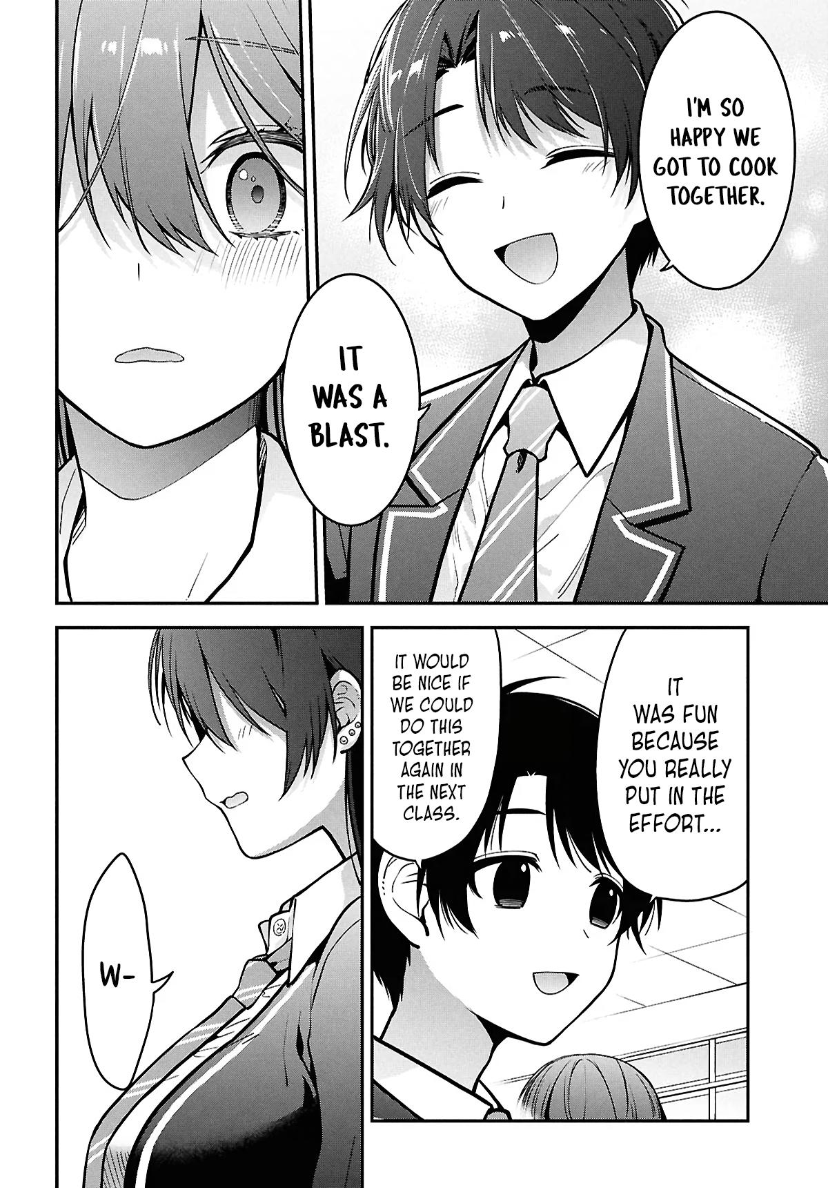 Tonari no Seki no Yankee Shimizu-san ga Kami wo Kuroku Sometekita Chap 2 - Next Chap 3