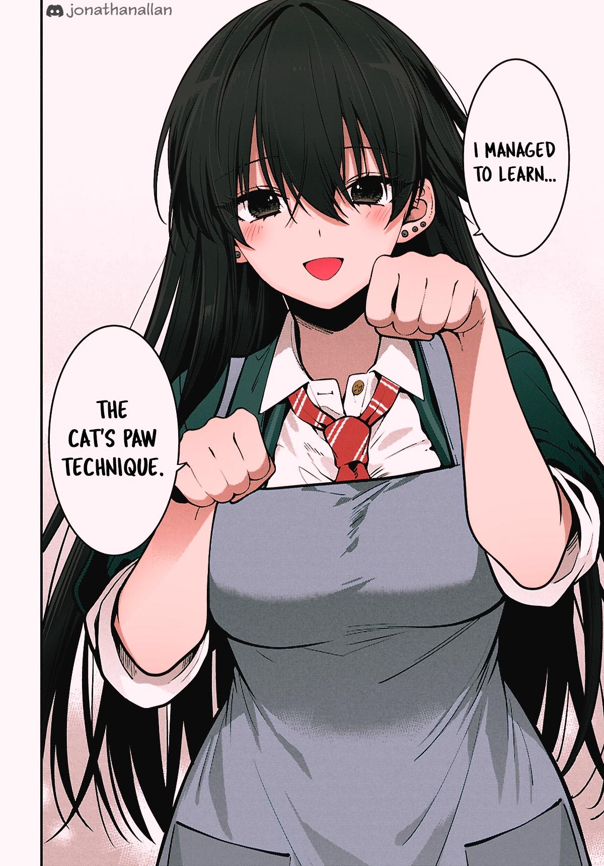 Tonari no Seki no Yankee Shimizu-san ga Kami wo Kuroku Sometekita Chap 2 - Next Chap 3