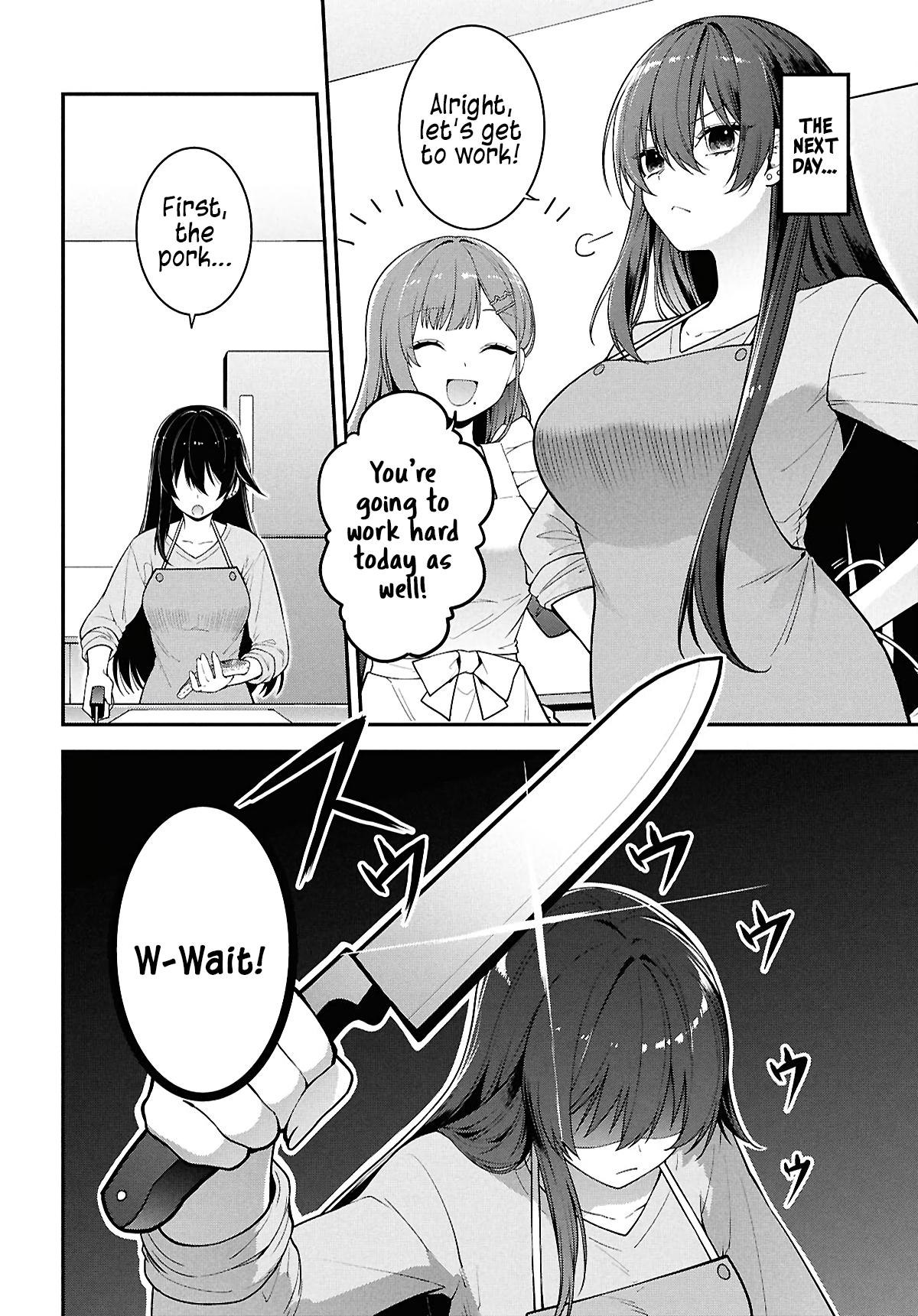 Tonari no Seki no Yankee Shimizu-san ga Kami wo Kuroku Sometekita Chap 3 - Next Chap 4