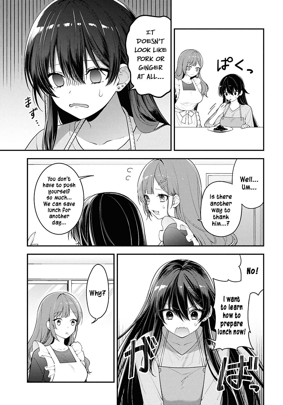 Tonari no Seki no Yankee Shimizu-san ga Kami wo Kuroku Sometekita Chap 3 - Next Chap 4