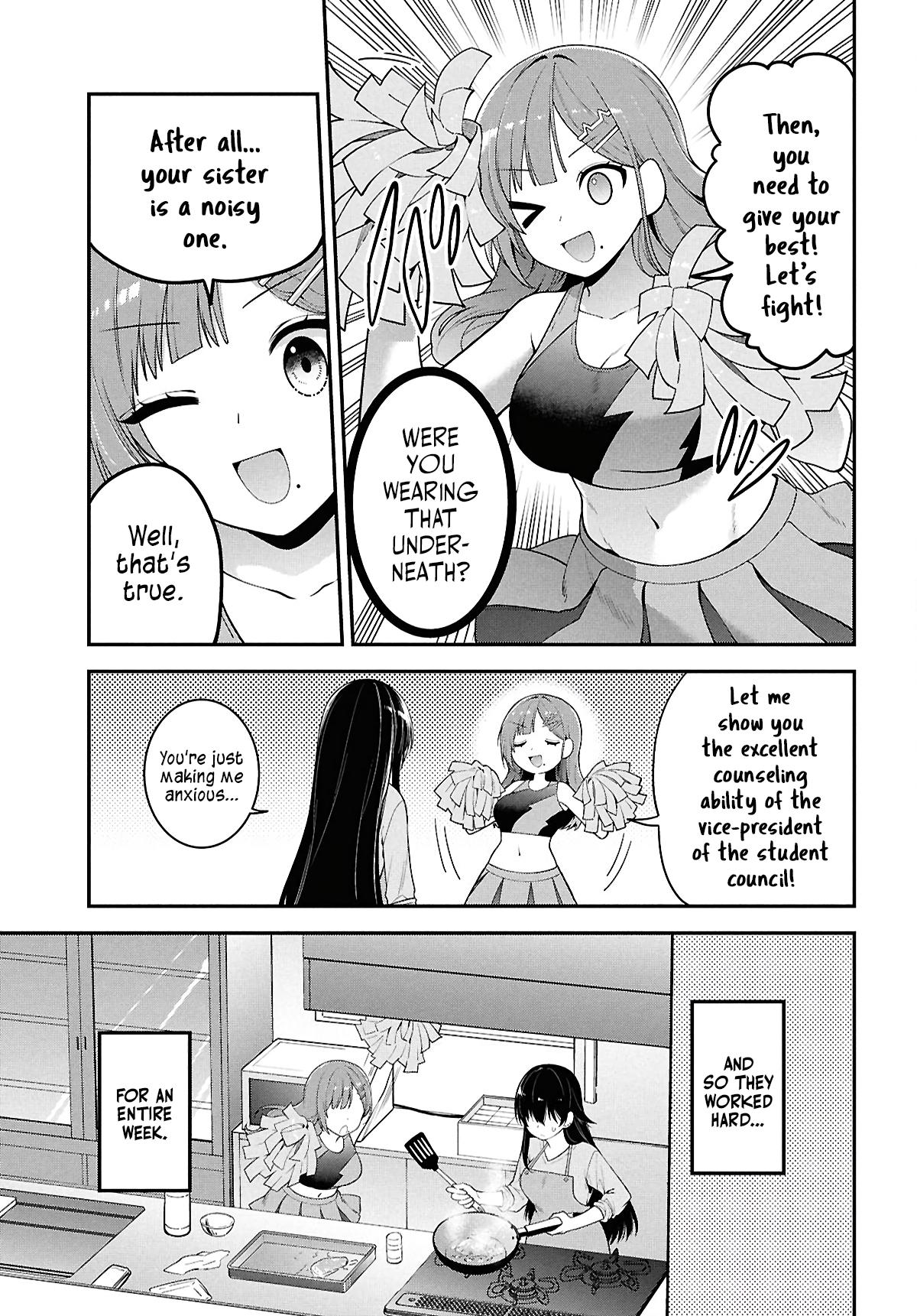 Tonari no Seki no Yankee Shimizu-san ga Kami wo Kuroku Sometekita Chap 3 - Next Chap 4