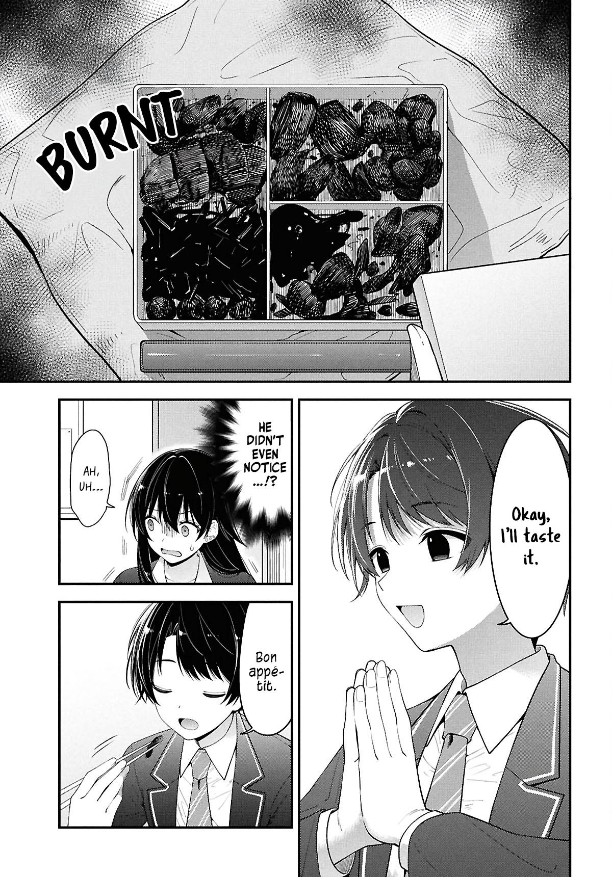 Tonari no Seki no Yankee Shimizu-san ga Kami wo Kuroku Sometekita Chap 3 - Next Chap 4