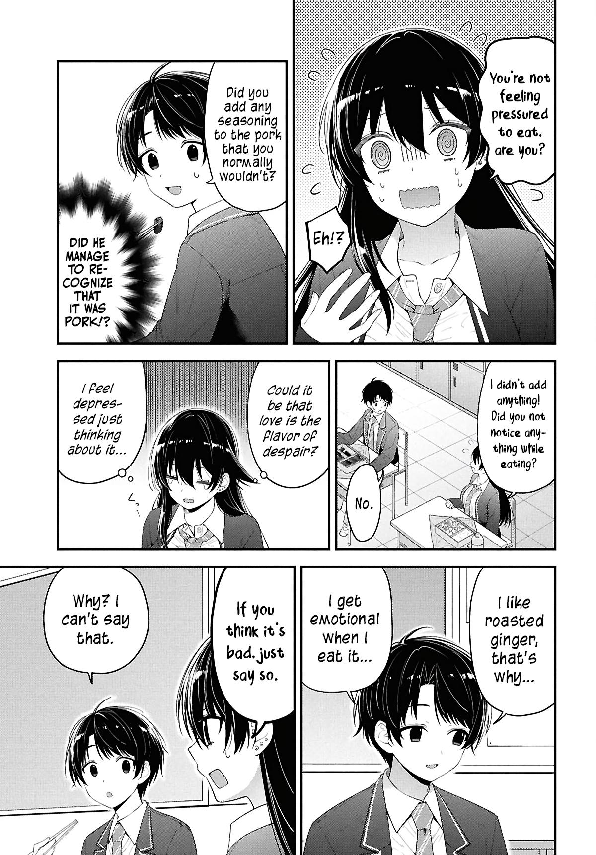 Tonari no Seki no Yankee Shimizu-san ga Kami wo Kuroku Sometekita Chap 3 - Next Chap 4