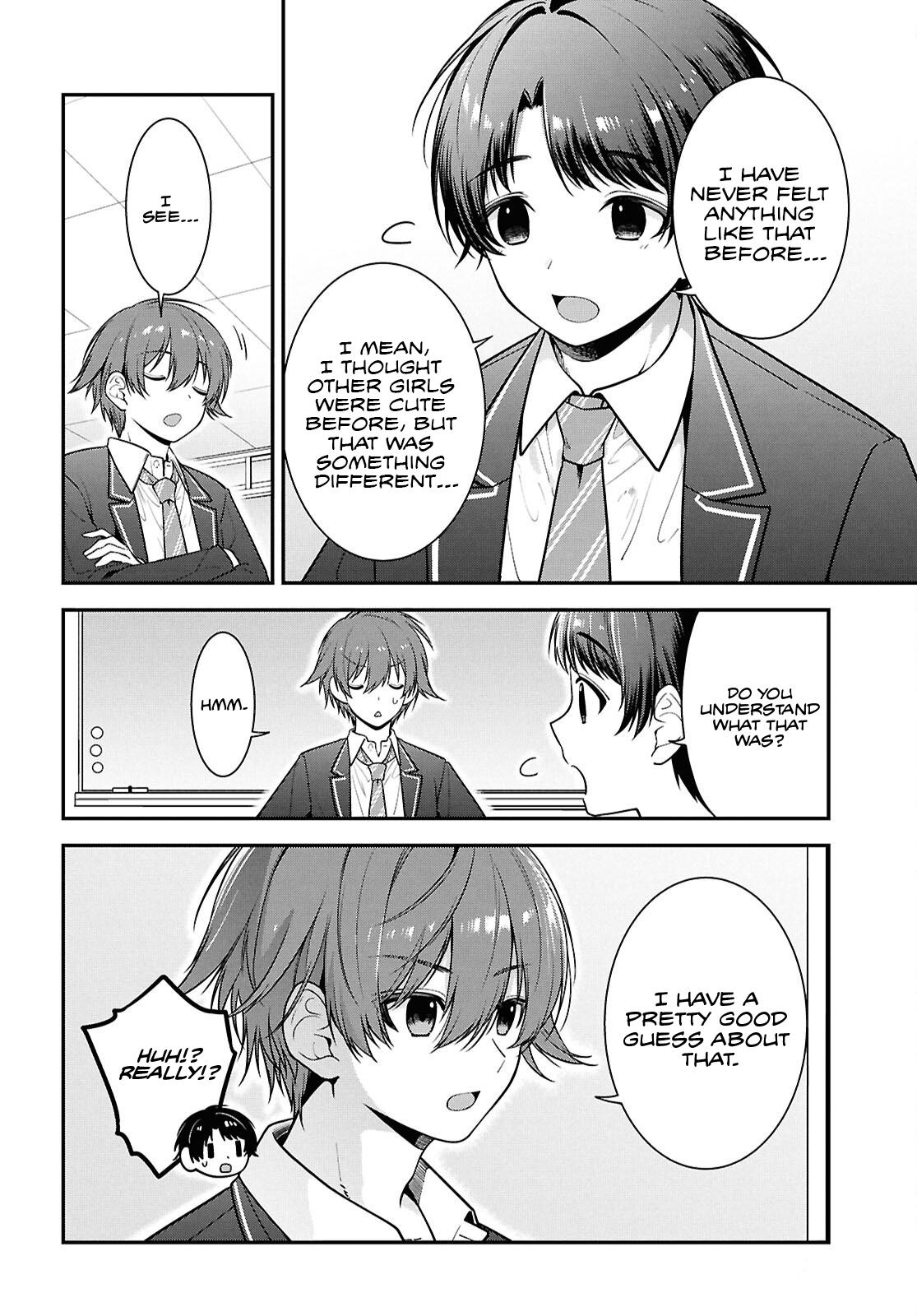 Tonari no Seki no Yankee Shimizu-san ga Kami wo Kuroku Sometekita Chap 10 - Next Chap 11