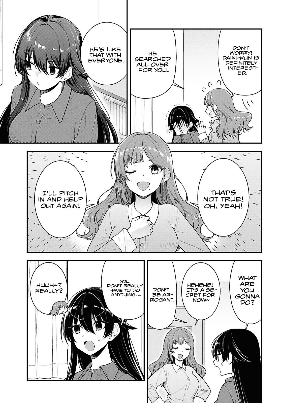 Tonari no Seki no Yankee Shimizu-san ga Kami wo Kuroku Sometekita Chap 10 - Next Chap 11