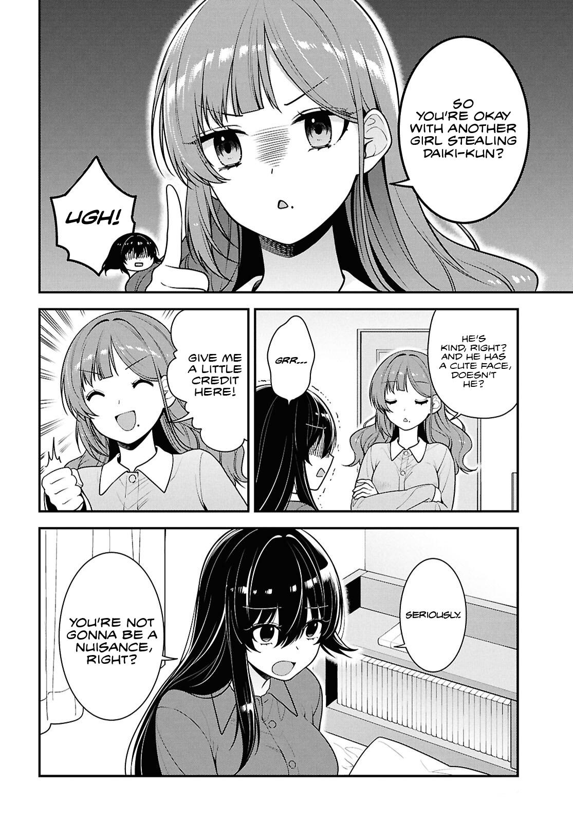 Tonari no Seki no Yankee Shimizu-san ga Kami wo Kuroku Sometekita Chap 10 - Next Chap 11