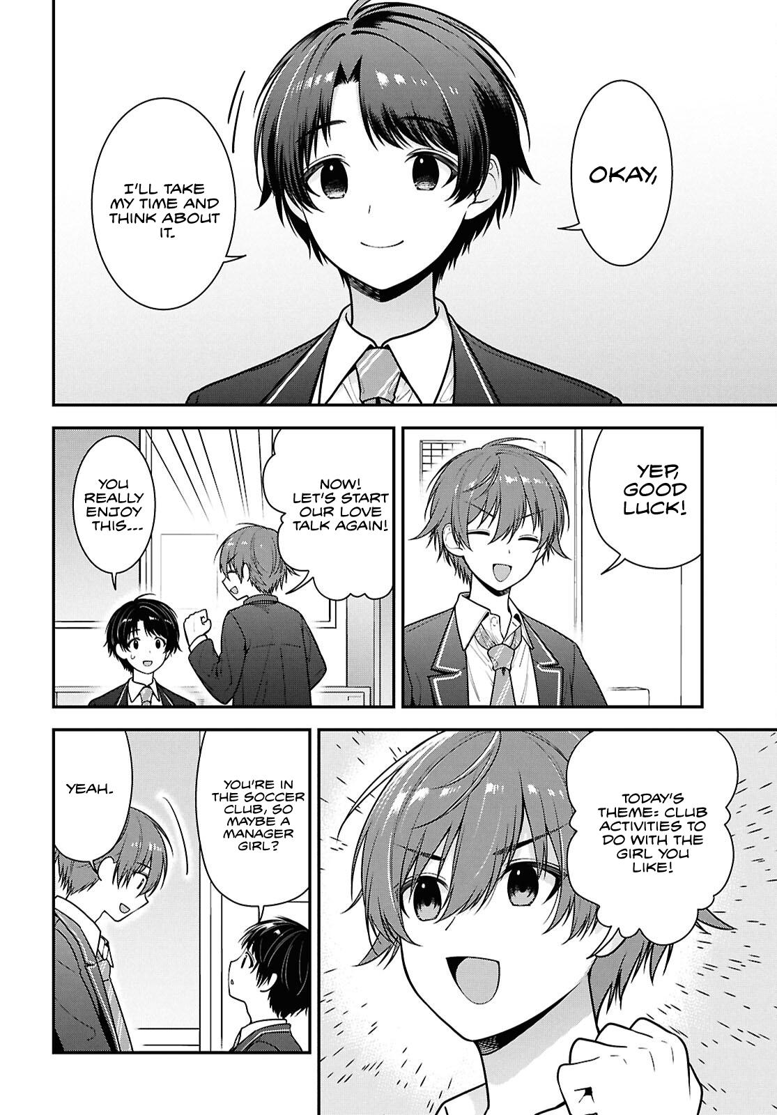 Tonari no Seki no Yankee Shimizu-san ga Kami wo Kuroku Sometekita Chap 10 - Next Chap 11