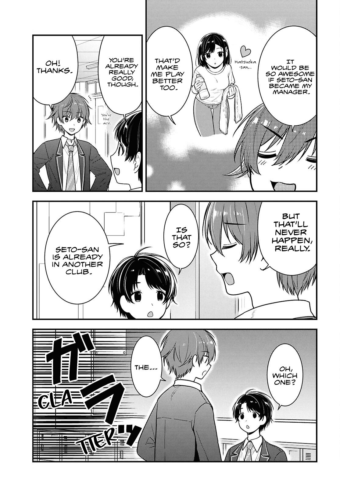 Tonari no Seki no Yankee Shimizu-san ga Kami wo Kuroku Sometekita Chap 10 - Next Chap 11