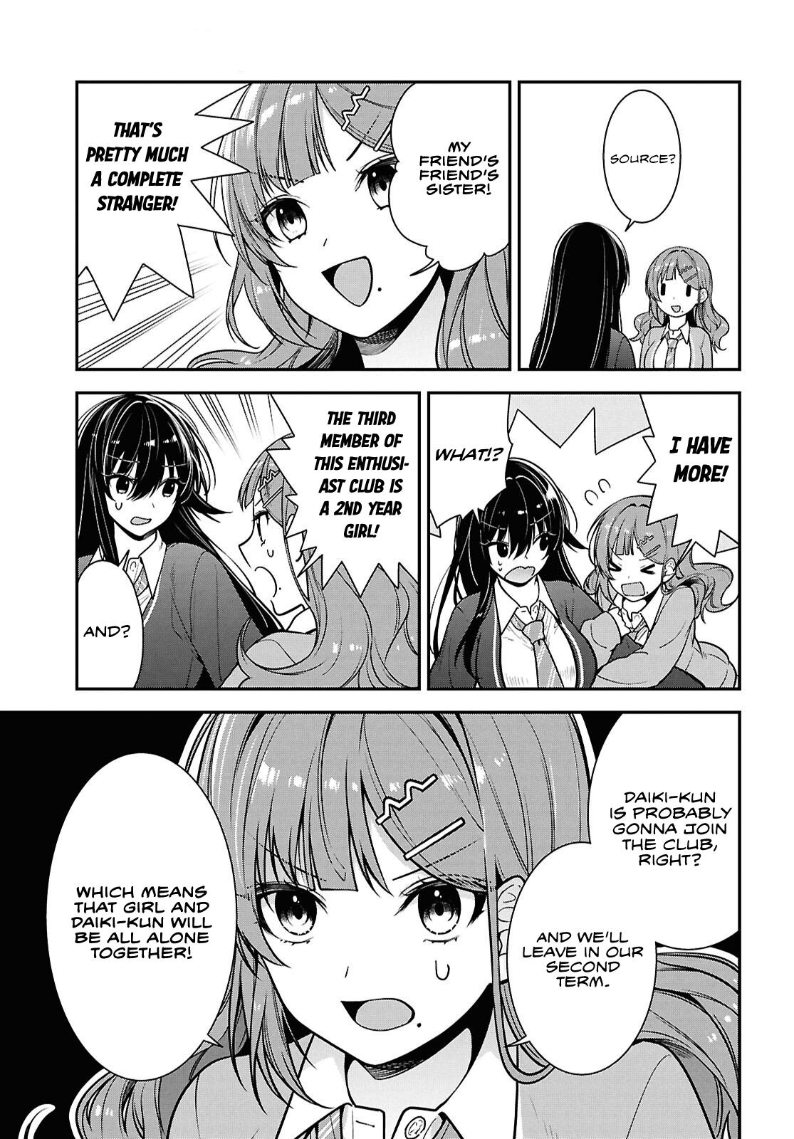 Tonari no Seki no Yankee Shimizu-san ga Kami wo Kuroku Sometekita Chap 10 - Next Chap 11