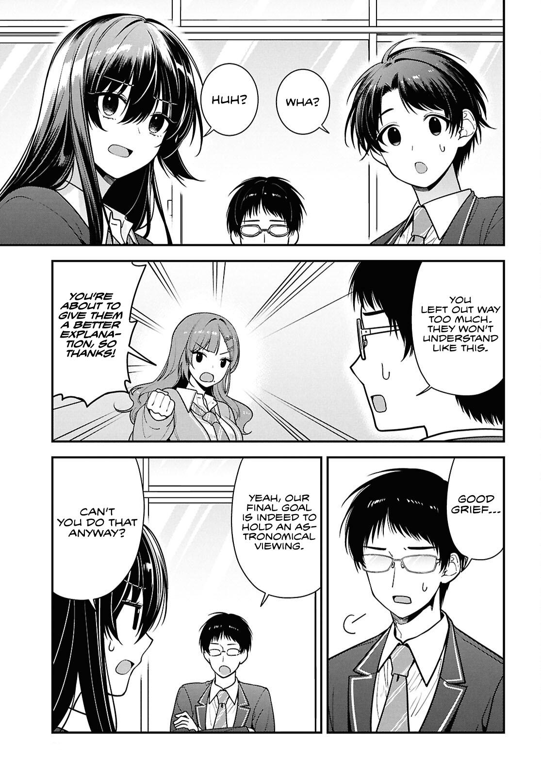 Tonari no Seki no Yankee Shimizu-san ga Kami wo Kuroku Sometekita Chap 10 - Next Chap 11