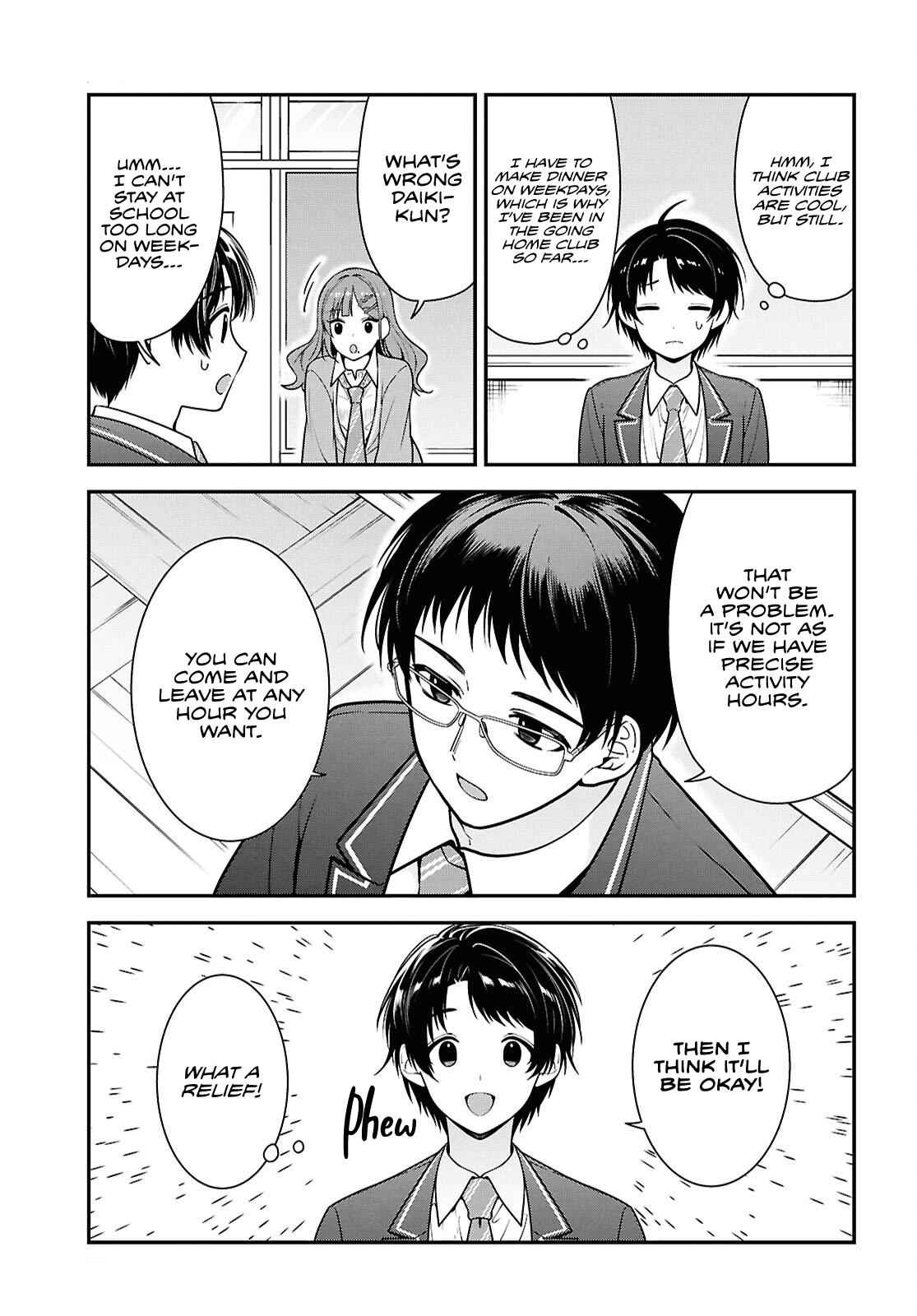 Tonari no Seki no Yankee Shimizu-san ga Kami wo Kuroku Sometekita Chap 10 - Next Chap 11