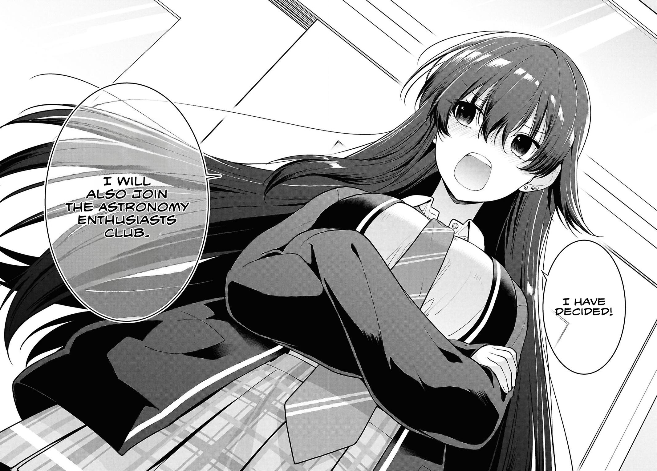 Tonari no Seki no Yankee Shimizu-san ga Kami wo Kuroku Sometekita Chap 10 - Next Chap 11