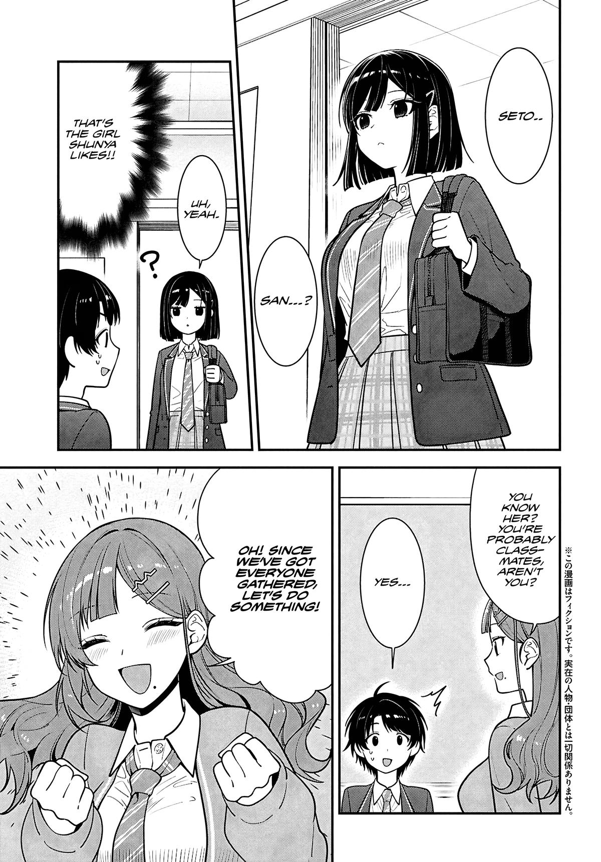 Tonari no Seki no Yankee Shimizu-san ga Kami wo Kuroku Sometekita Chap 11 - Next Chap 12