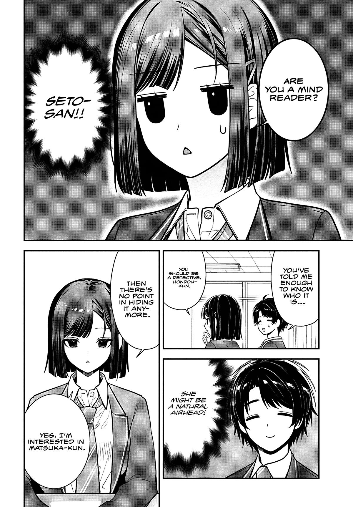 Tonari no Seki no Yankee Shimizu-san ga Kami wo Kuroku Sometekita Chap 11 - Next Chap 12