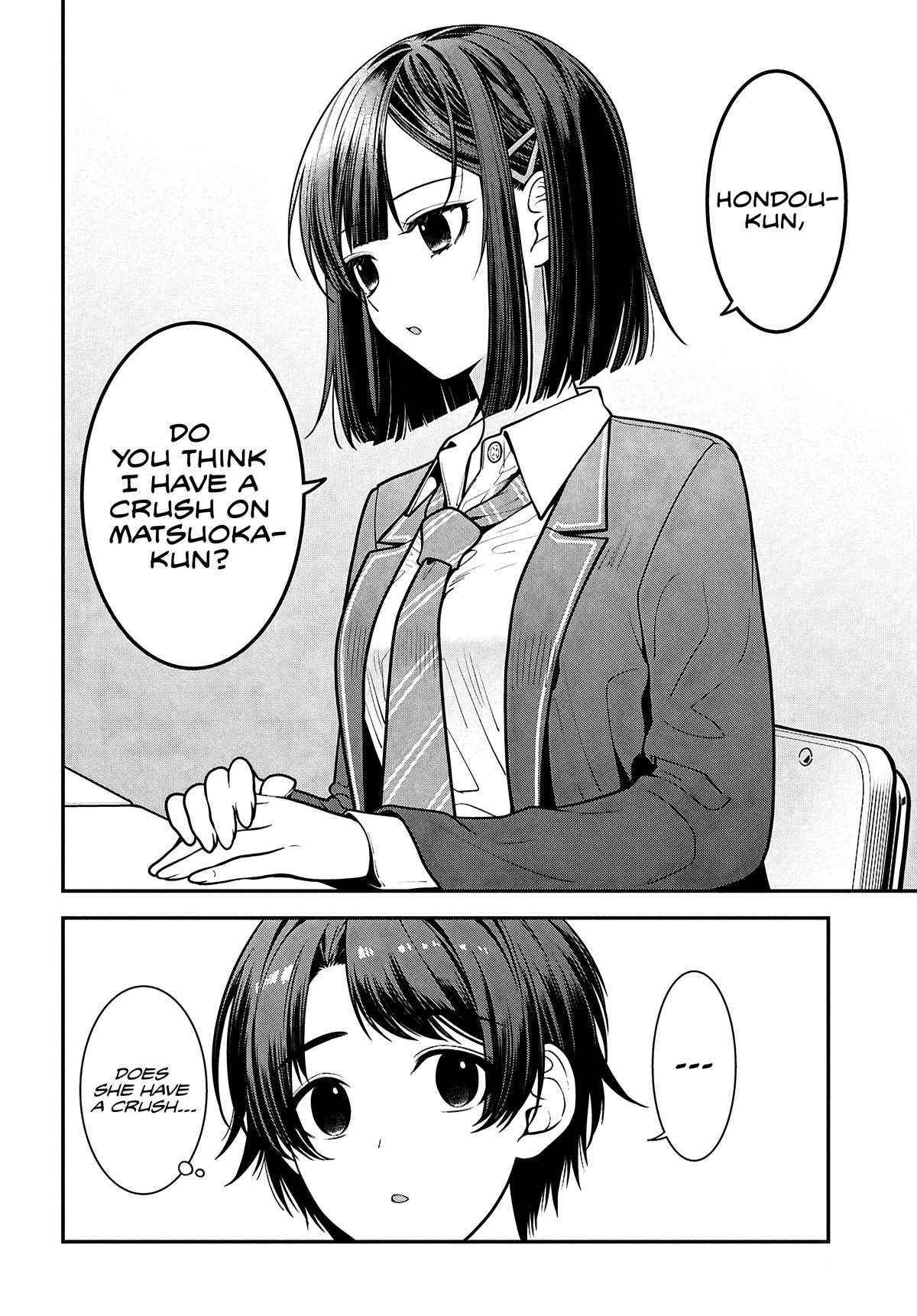 Tonari no Seki no Yankee Shimizu-san ga Kami wo Kuroku Sometekita Chap 11 - Next Chap 12