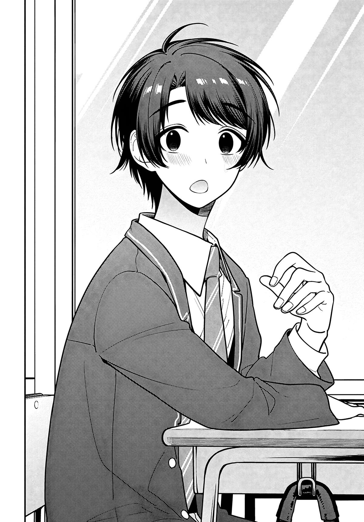 Tonari no Seki no Yankee Shimizu-san ga Kami wo Kuroku Sometekita Chap 11 - Next Chap 12