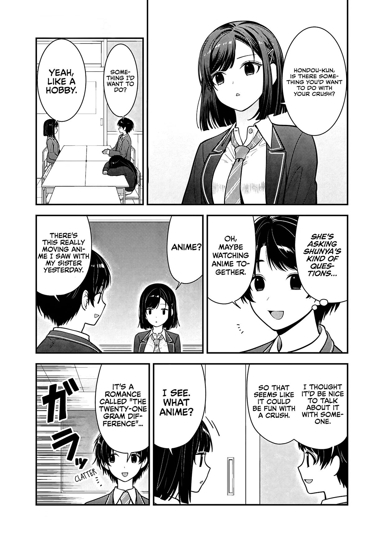 Tonari no Seki no Yankee Shimizu-san ga Kami wo Kuroku Sometekita Chap 12 - Next Chap 13