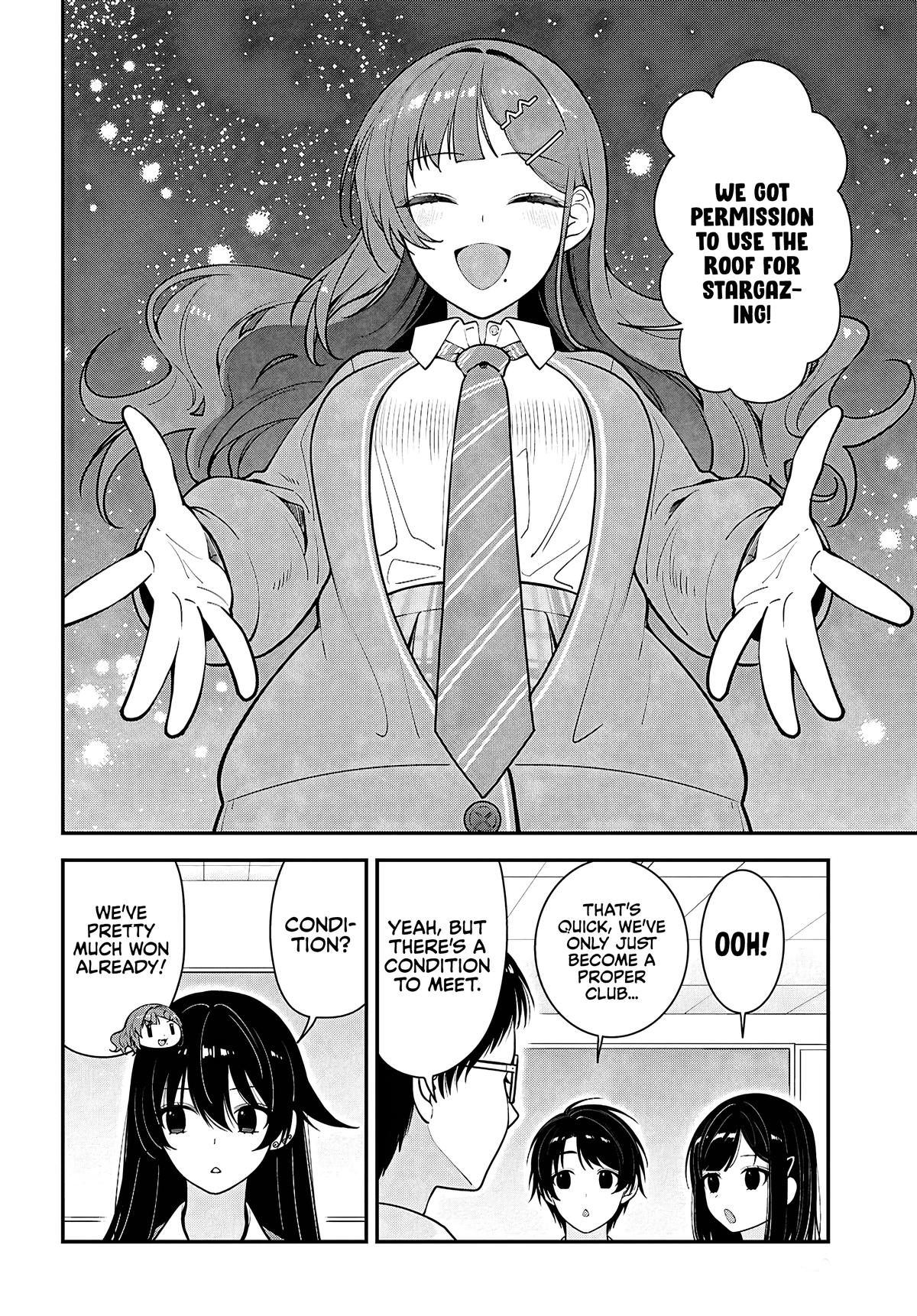 Tonari no Seki no Yankee Shimizu-san ga Kami wo Kuroku Sometekita Chap 12 - Next Chap 13