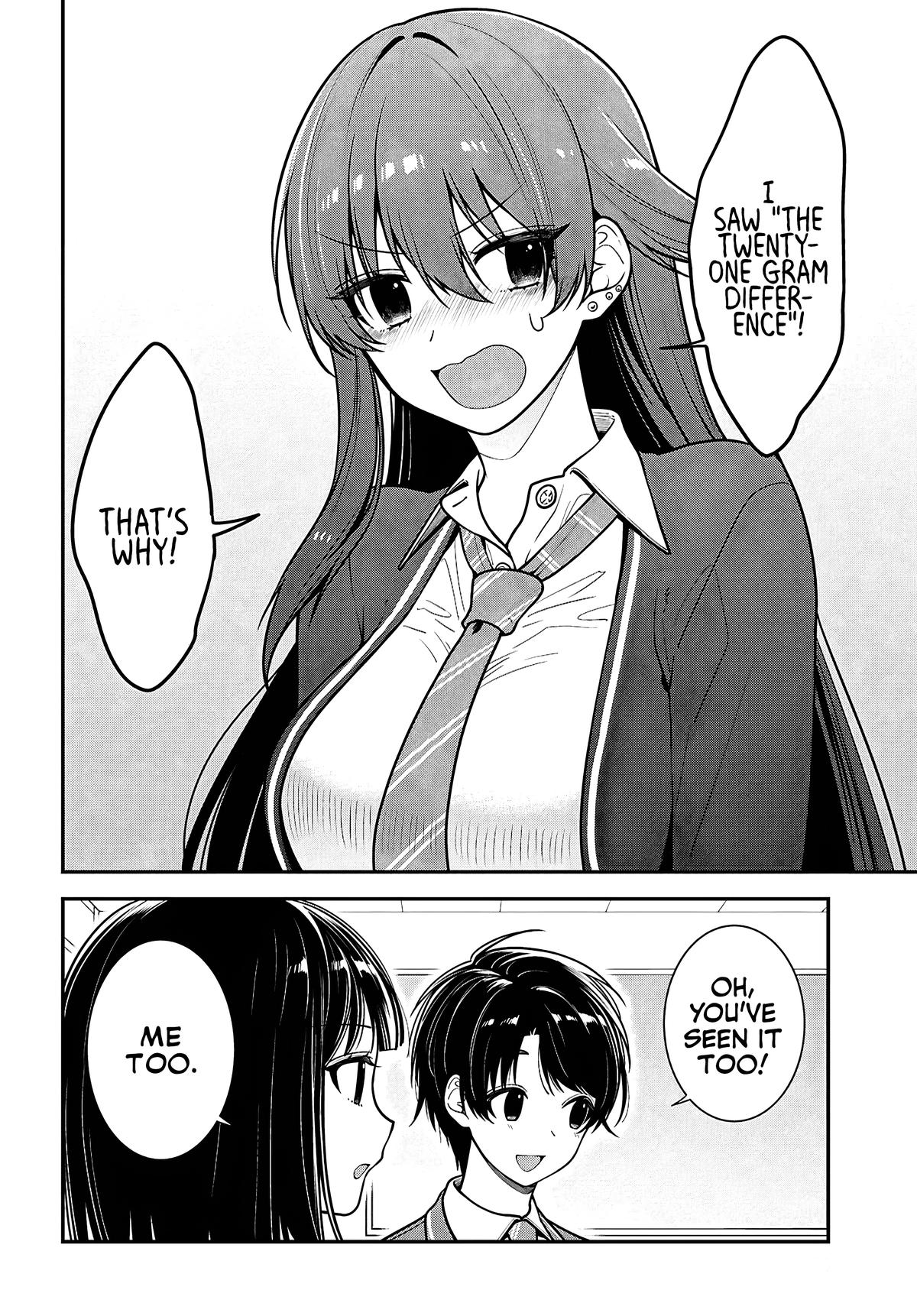 Tonari no Seki no Yankee Shimizu-san ga Kami wo Kuroku Sometekita Chap 12 - Next Chap 13