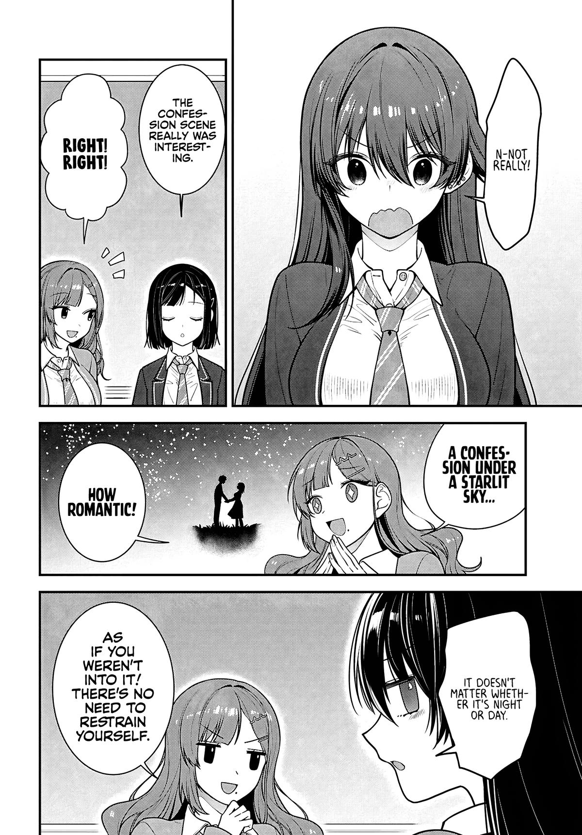 Tonari no Seki no Yankee Shimizu-san ga Kami wo Kuroku Sometekita Chap 12 - Next Chap 13