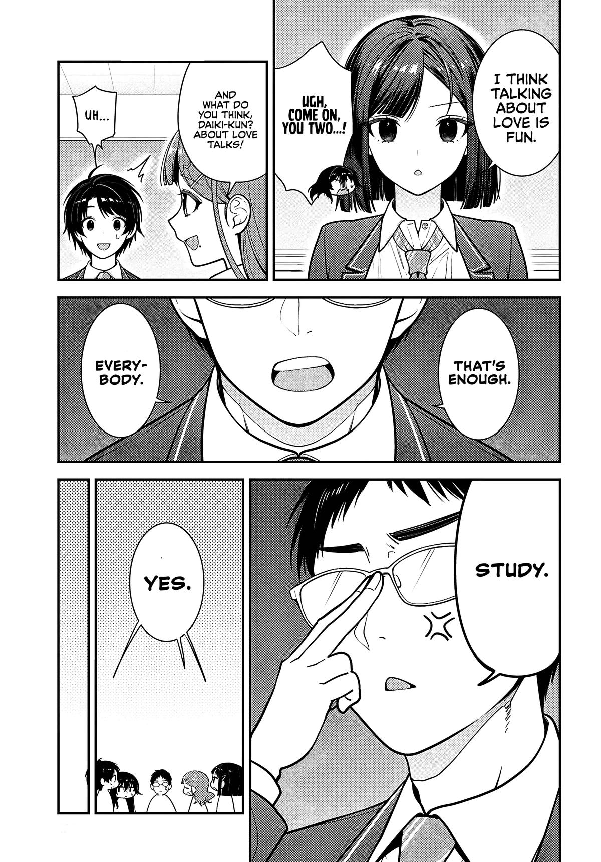 Tonari no Seki no Yankee Shimizu-san ga Kami wo Kuroku Sometekita Chap 12 - Next Chap 13