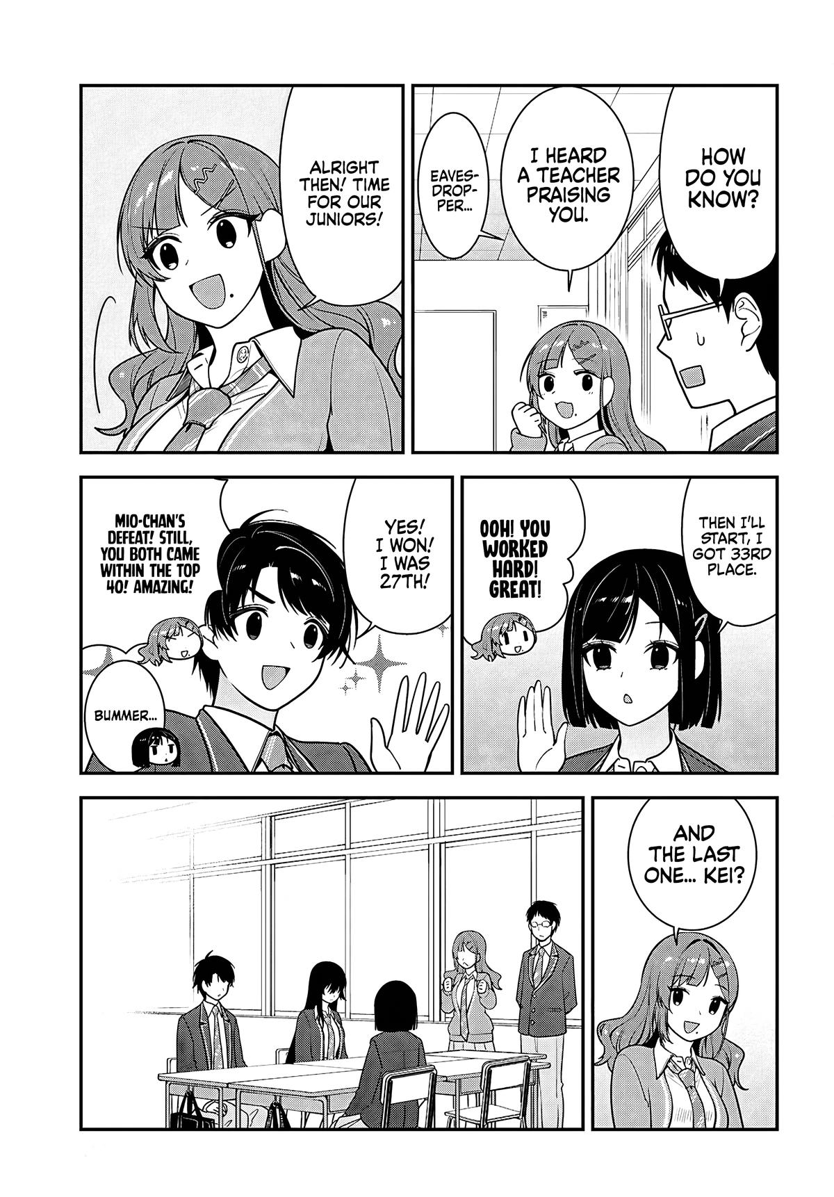 Tonari no Seki no Yankee Shimizu-san ga Kami wo Kuroku Sometekita Chap 12 - Next Chap 13
