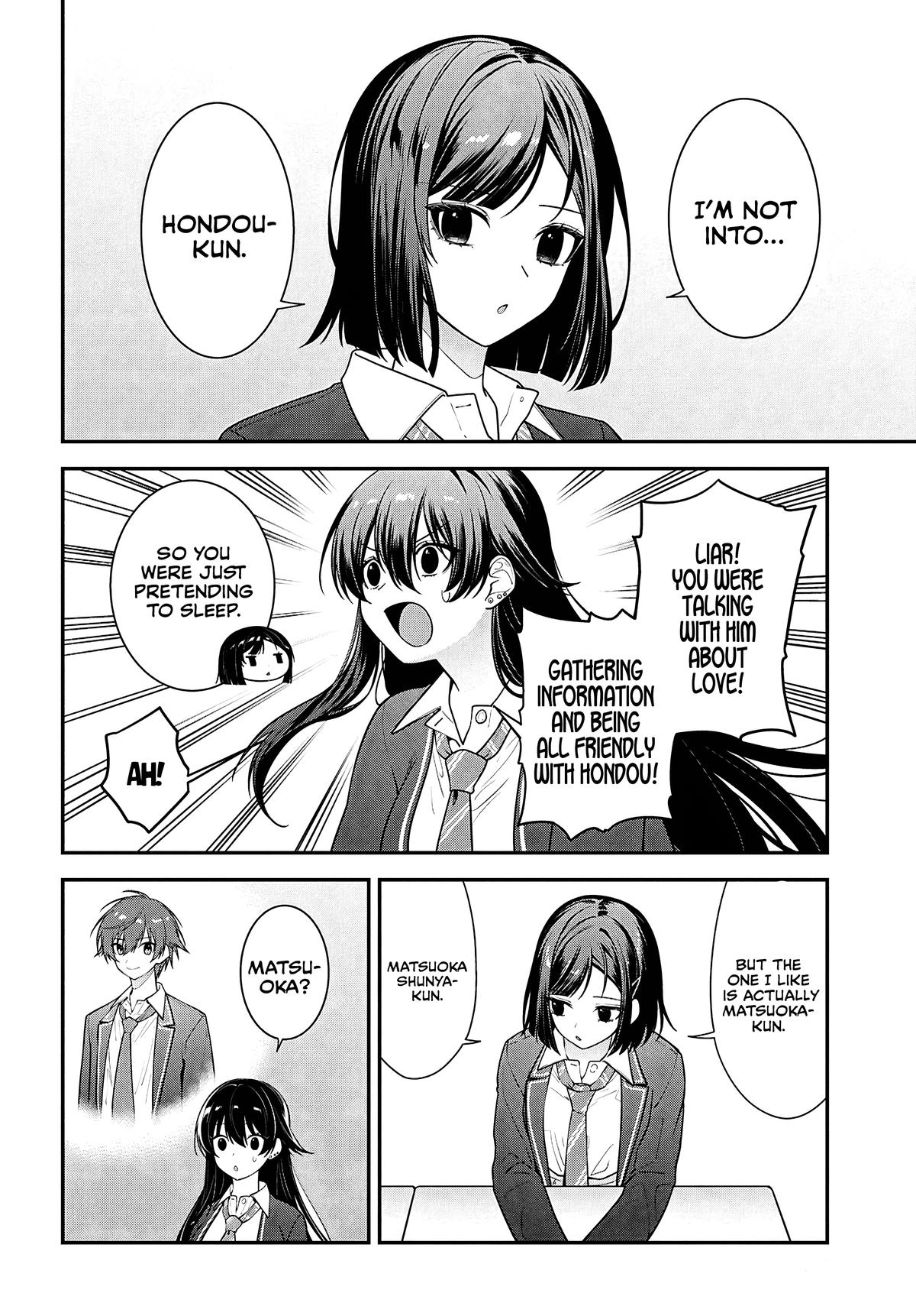 Tonari no Seki no Yankee Shimizu-san ga Kami wo Kuroku Sometekita Chap 13 - Next Chap 14