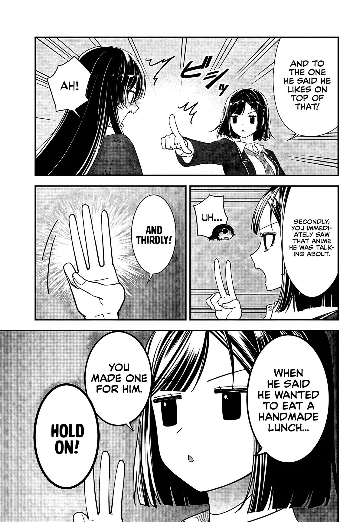 Tonari no Seki no Yankee Shimizu-san ga Kami wo Kuroku Sometekita Chap 13 - Next Chap 14