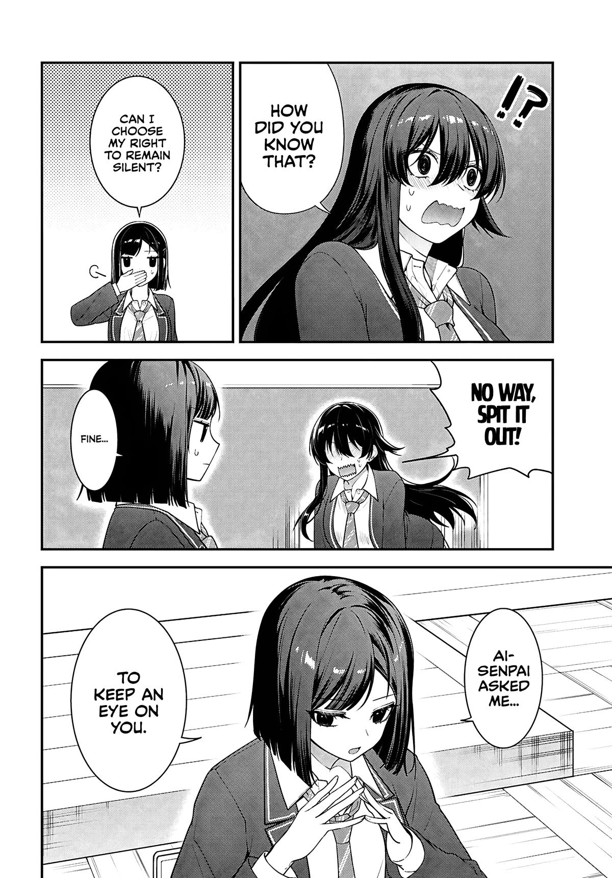 Tonari no Seki no Yankee Shimizu-san ga Kami wo Kuroku Sometekita Chap 13 - Next Chap 14
