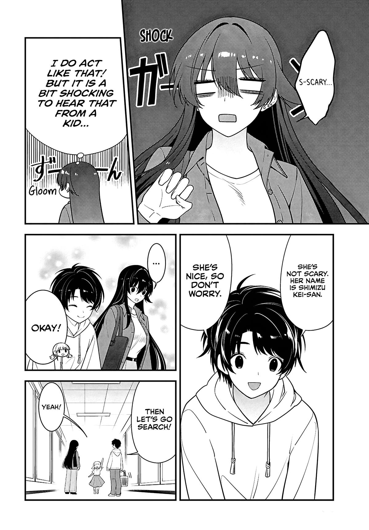 Tonari no Seki no Yankee Shimizu-san ga Kami wo Kuroku Sometekita Chap 13 - Next Chap 14