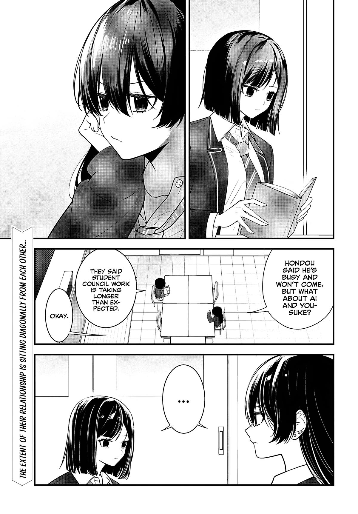 Tonari no Seki no Yankee Shimizu-san ga Kami wo Kuroku Sometekita Chap 13 - Next Chap 14