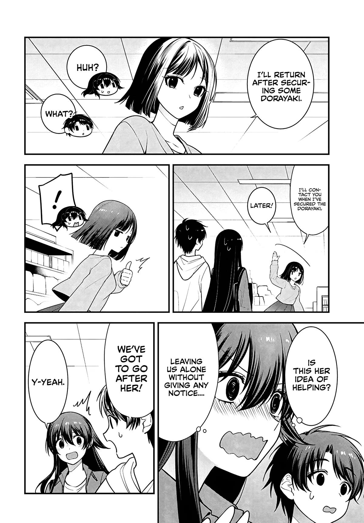 Tonari no Seki no Yankee Shimizu-san ga Kami wo Kuroku Sometekita Chap 13 - Next Chap 14